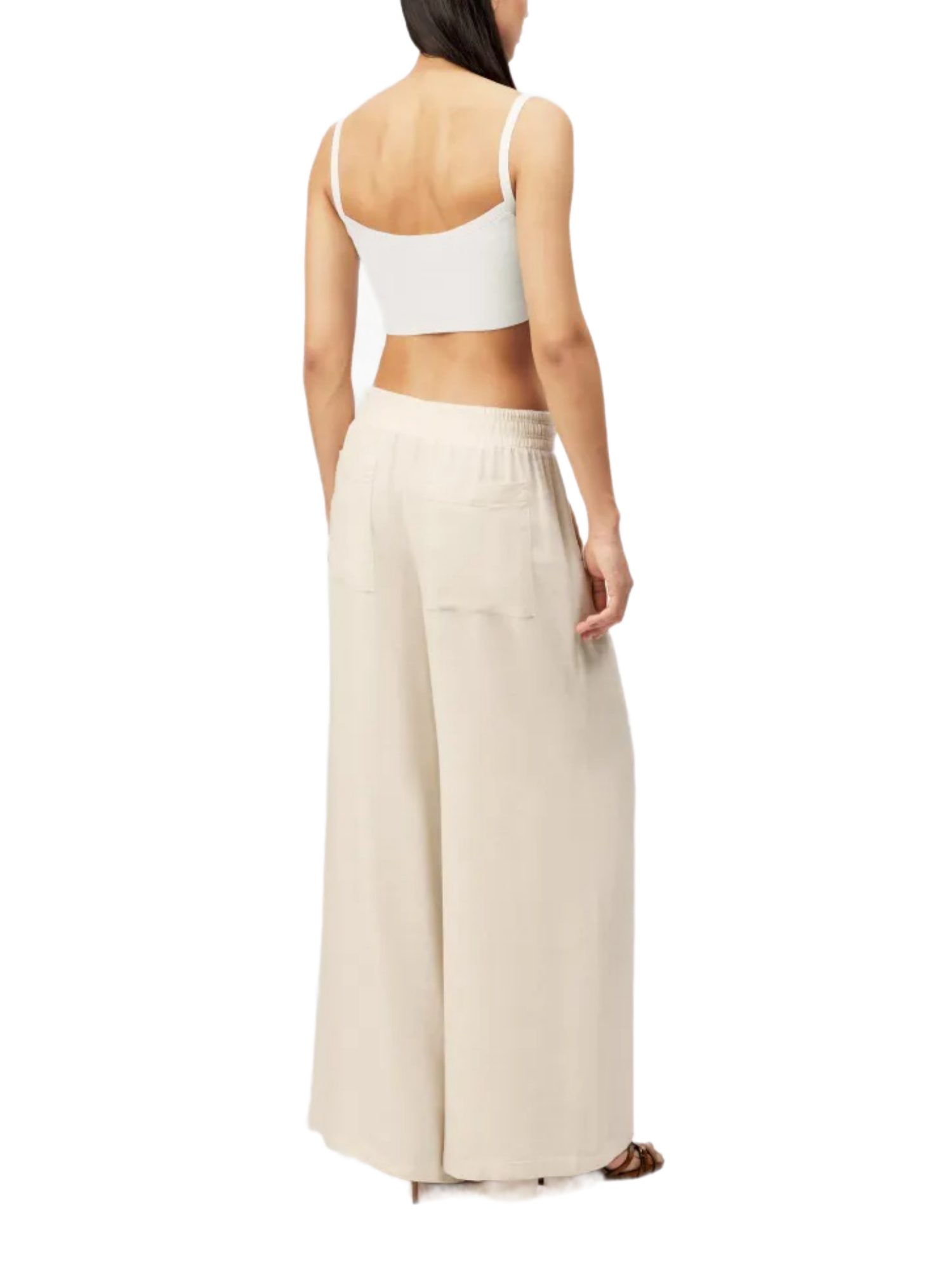 Drykorn Stoffhose natur,Casual,Viskose,Unifarben,Relaxed Fit,Niedrig