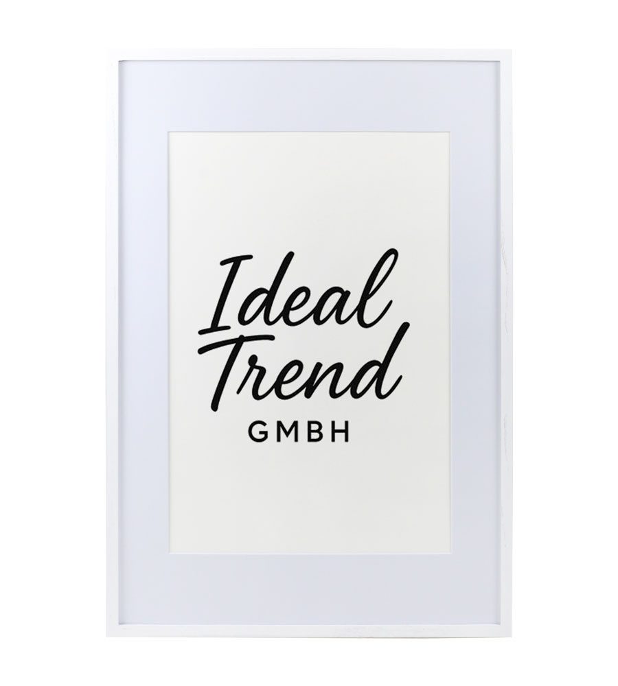 IDEAL TREND Bilderrahmen Bilderrahmen Massivholz Eiche günstig online kaufen