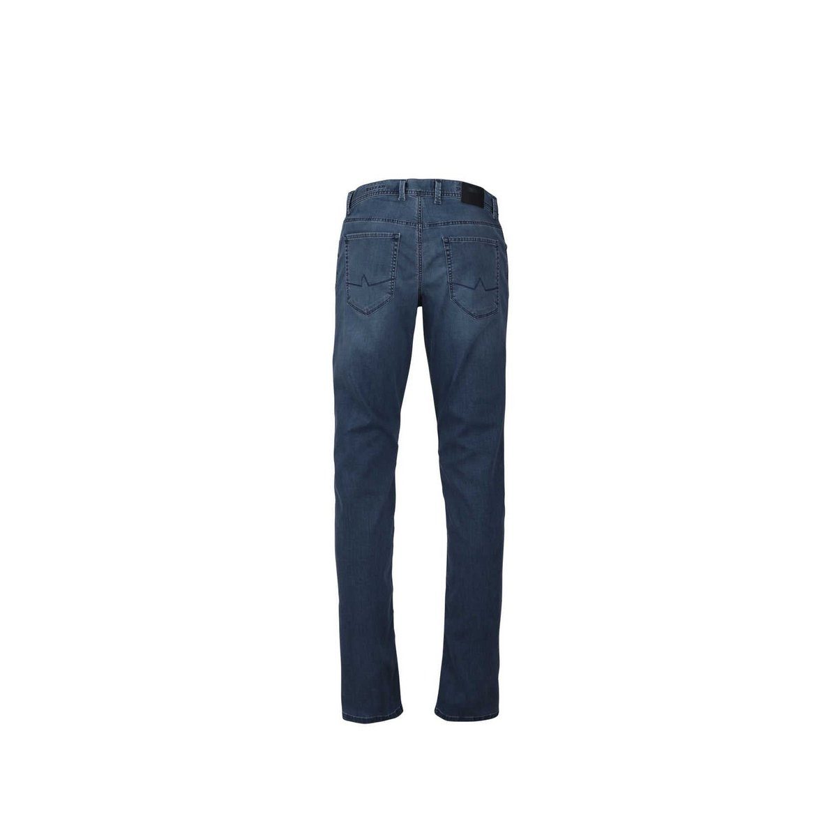 Alberto 5-Pocket-Jeans blue blau dark 875 (1-tlg)