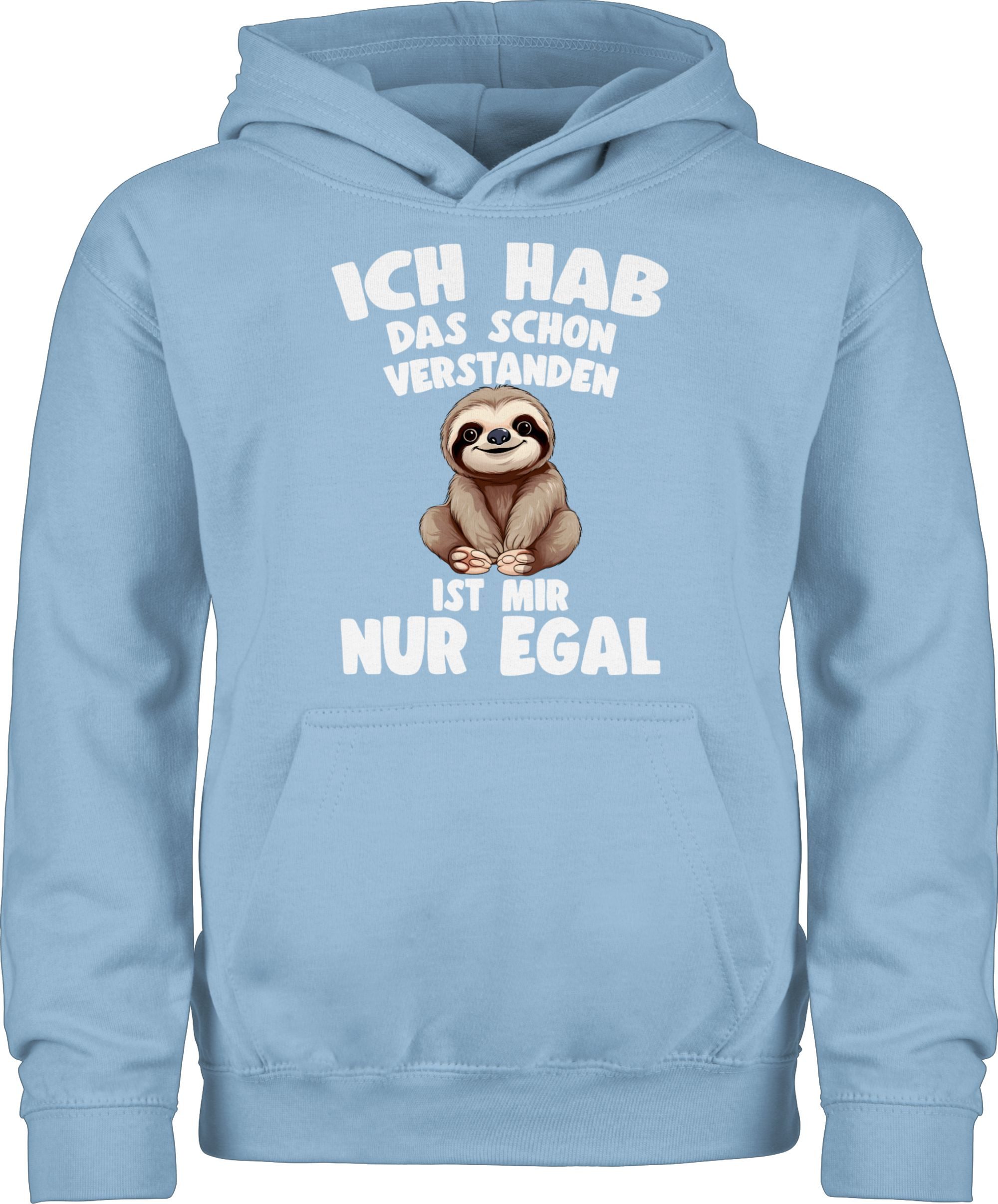 Hoodie Ich hab das schon verstanden ist mir nur egal I Lustiger Spruch Faulti