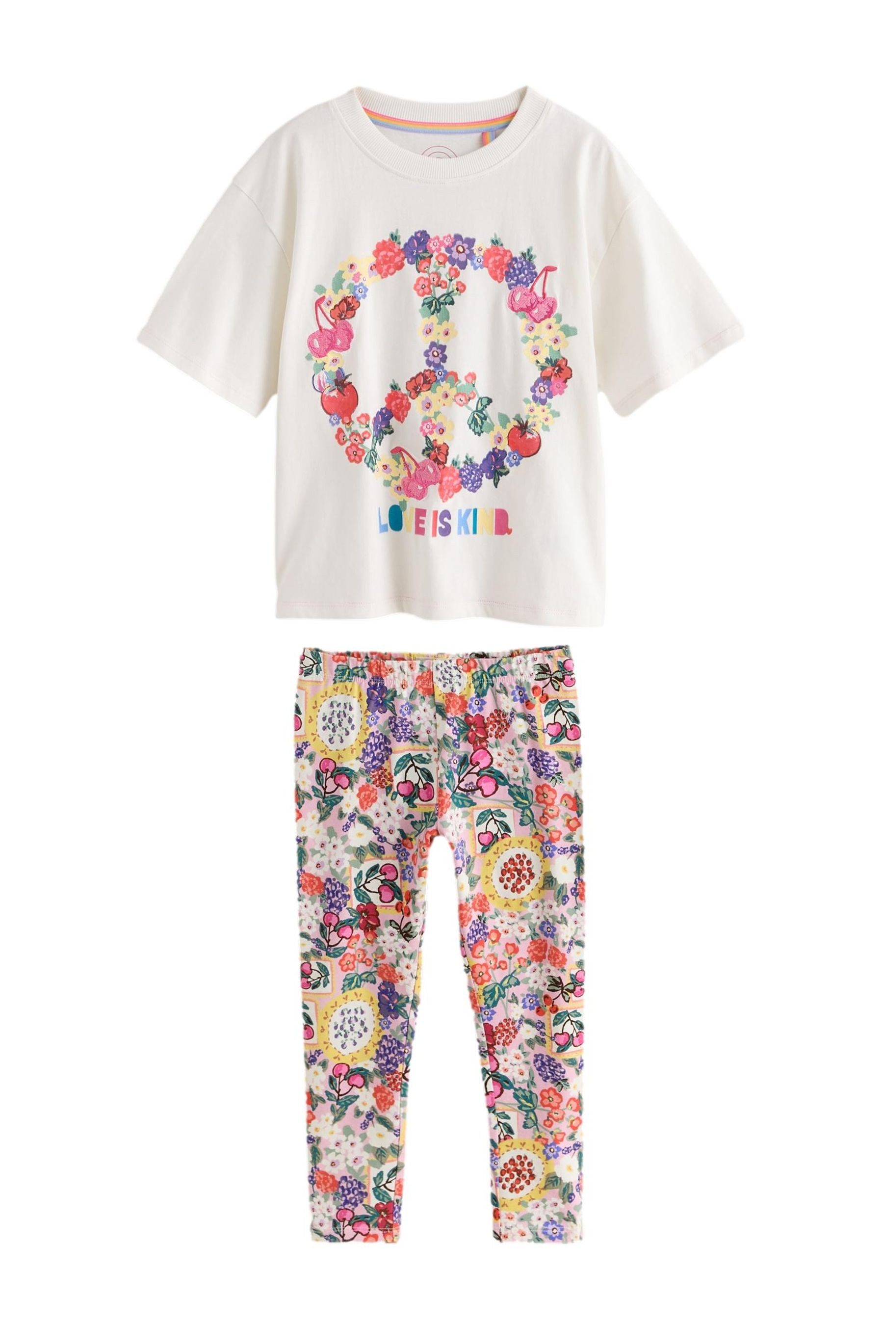 Little Bird by Jools Oliver Shirt & Leggings Little Bird By Jools Oliver T-Shirt und Leggings (2-tlg)