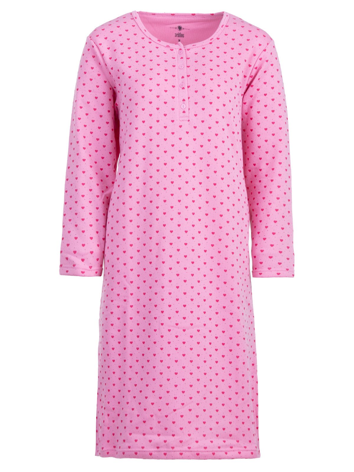 zeitlos Nachthemd Thermo Nachthemd - Herzchen günstig online kaufen
