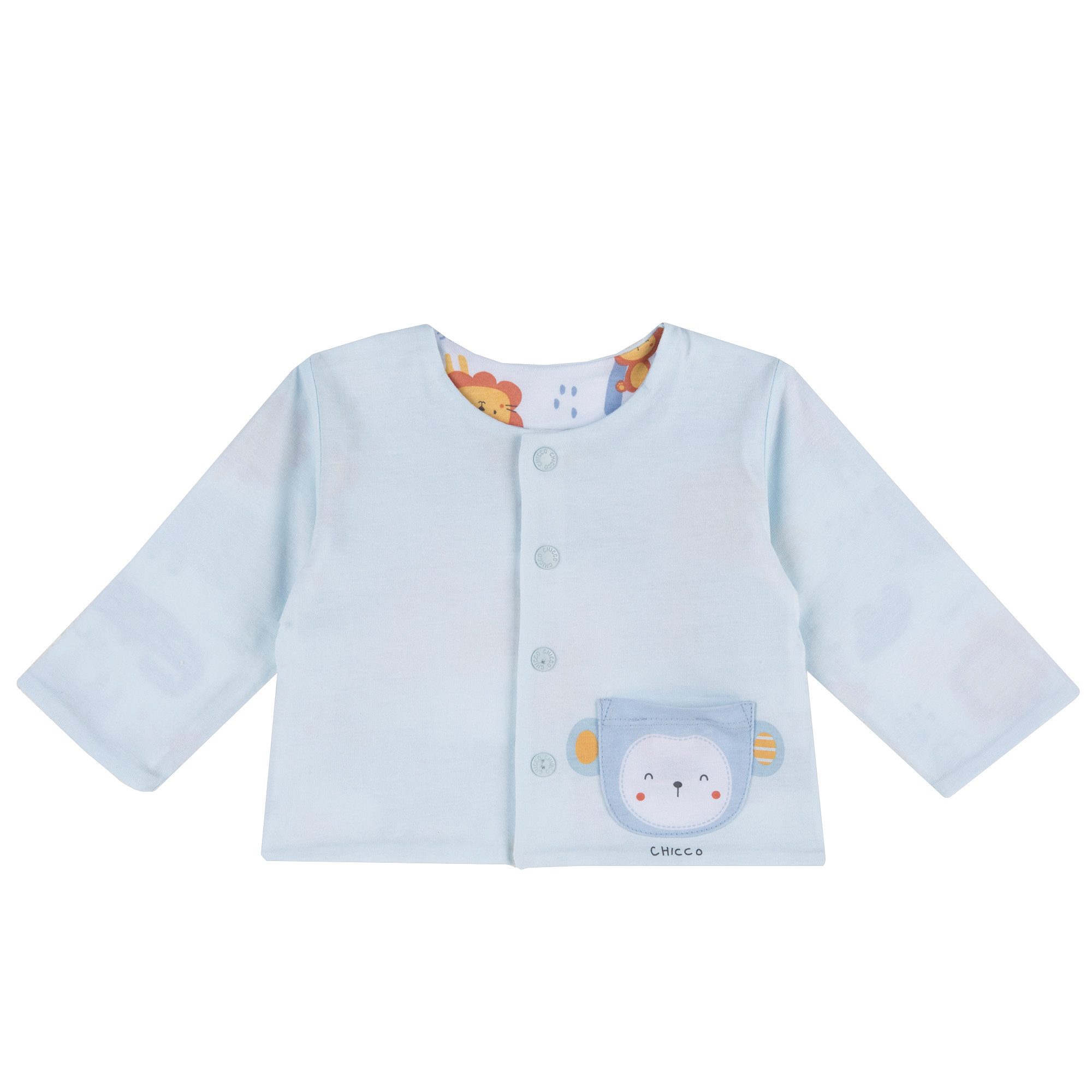 Chicco Wendejacke Jacke (1-St) Druckknöpfe