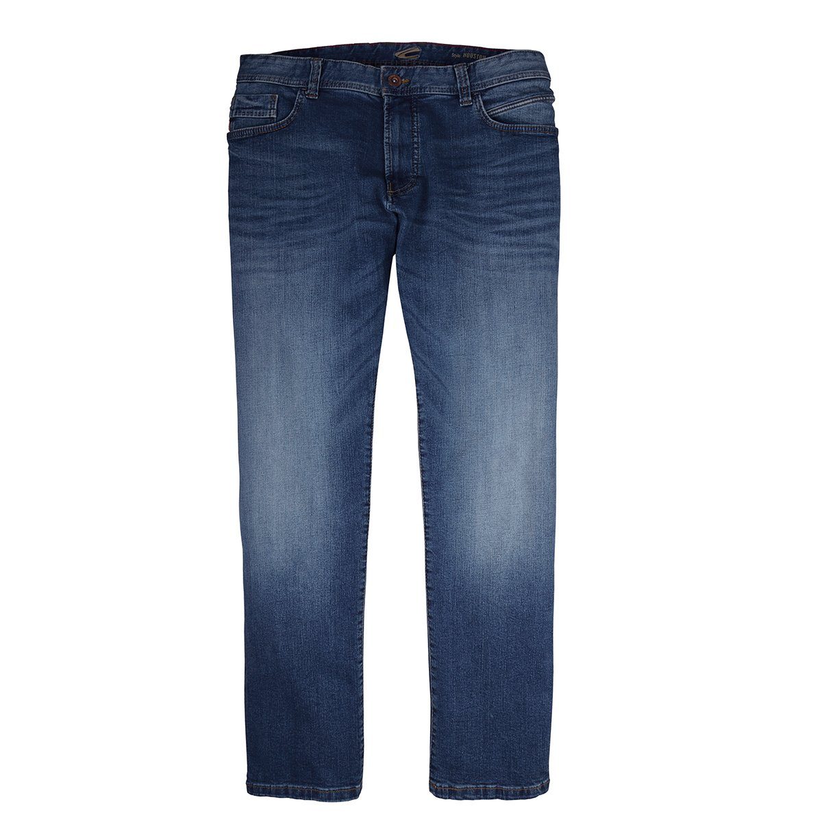 camel active Stretch-Jeans Übergrößen Stretchjeans Houston dunkelblau used von Camel Active