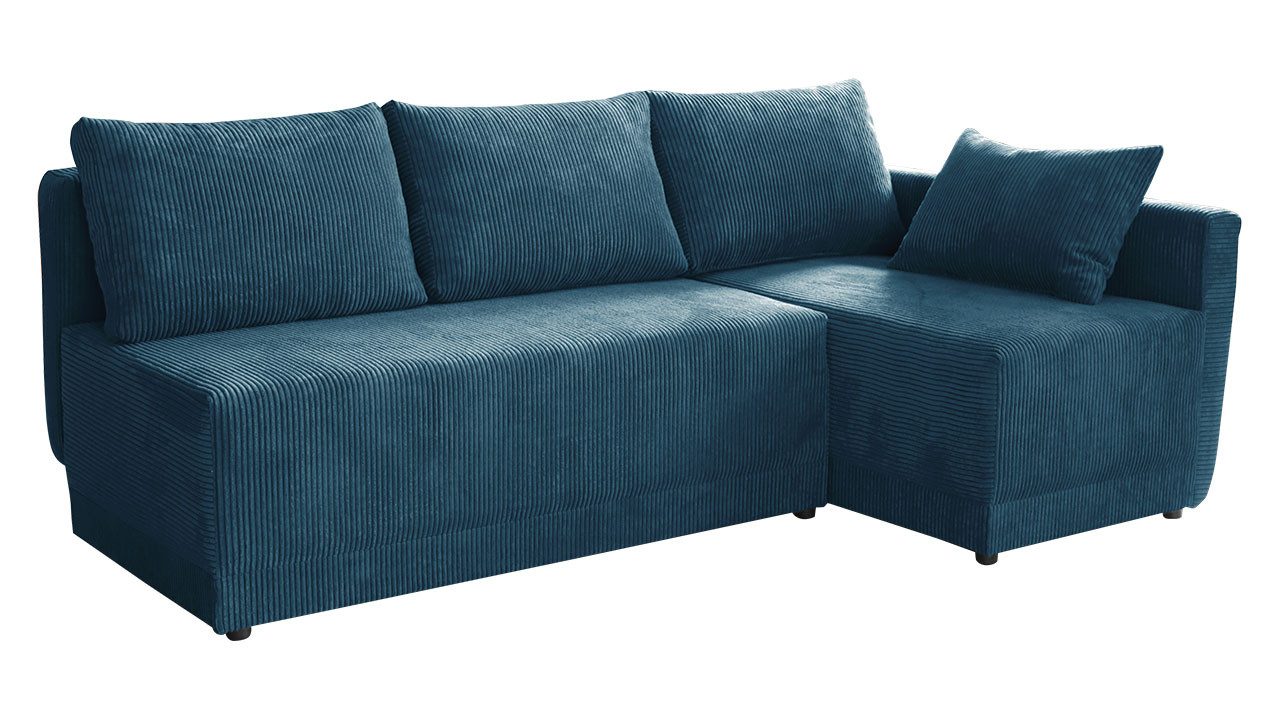 MIRJAN24 Ecksofa Nestor Cord, mit Bettkasten günstig online kaufen
