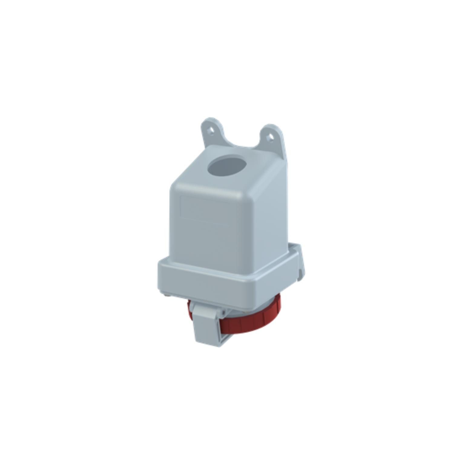 Amphenol CEE-Stecker Titel:16 Ampere CEE Wandsteckdose 5-polig (3P+N+PE) Buchse, Kodierung, (CEE Stromverteiler)