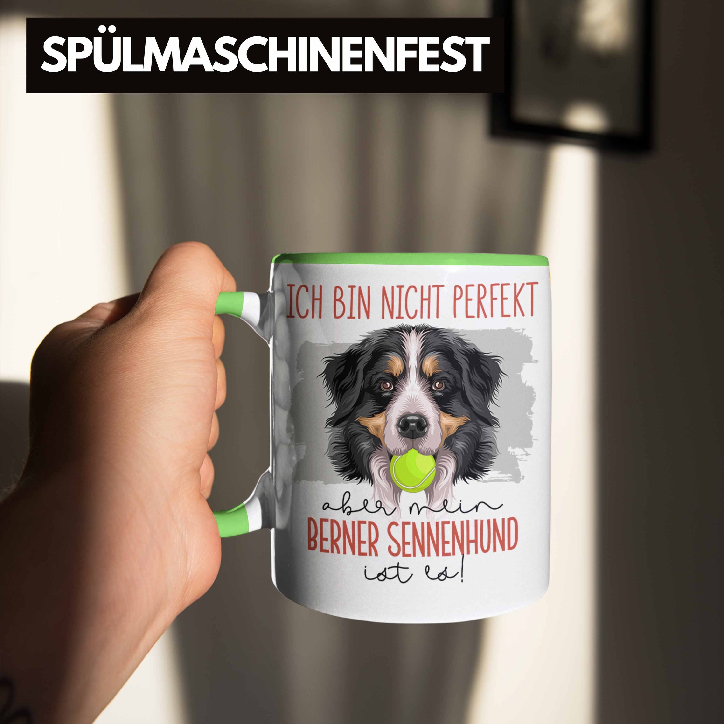 Sennen Grün Geschenkidee Besitzer Trendation Geschenk Bes Berner Spruch Tasse Tasse Lustiger