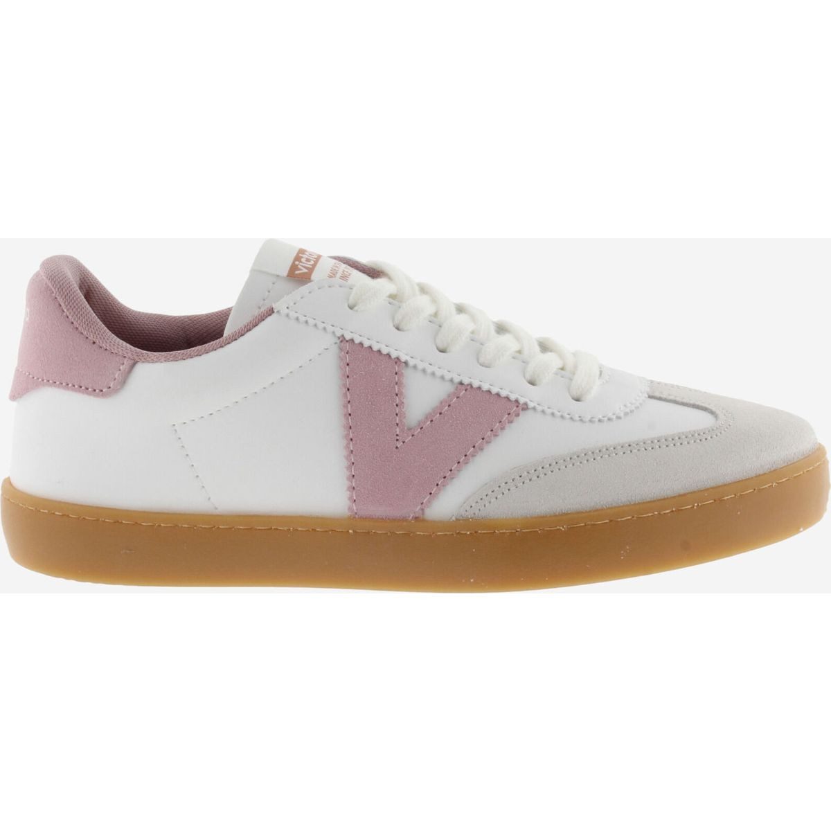 Victoria Berlin Ciclista Efecto Piel & Serraje Women Outdoorschuh Eleganter Damen-Sneaker mit Lederoptik und Veloursleder-Elementen