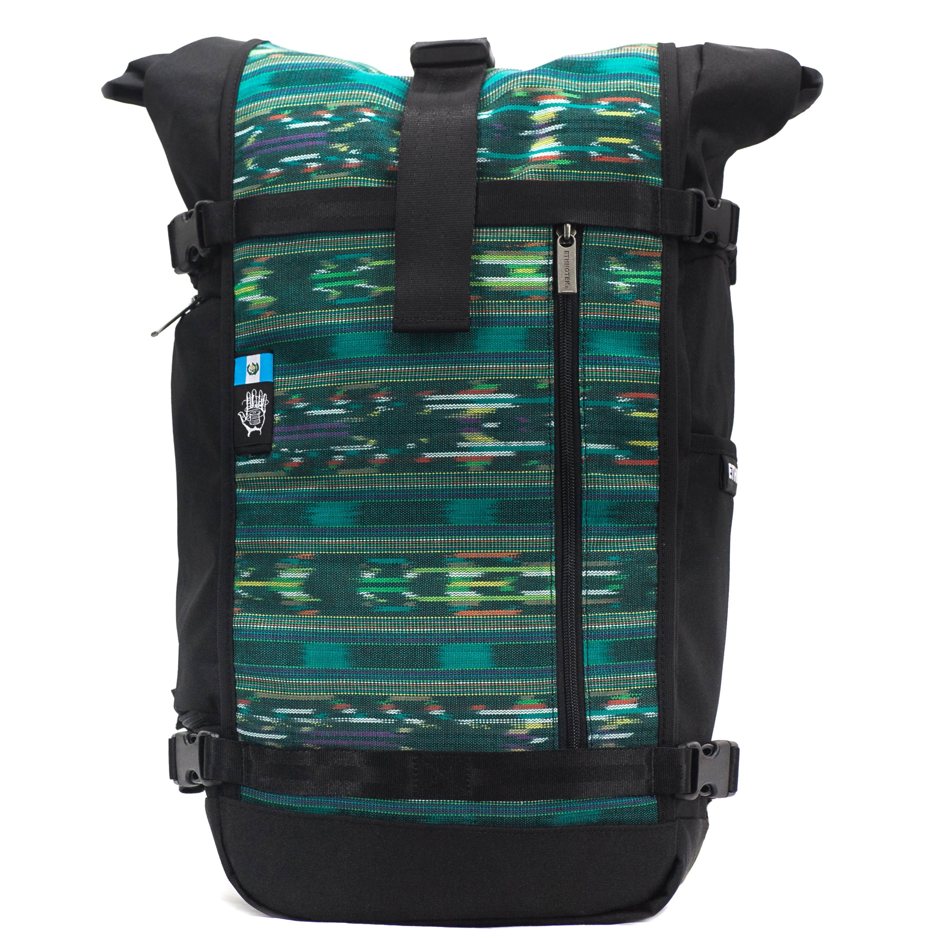 Ethnotek Rucksack Ethnotek Raja Lite 30 Classic - Integriertes Kunsthandwerk, – leichter Laptoprucksack, nachhaltig & handgewebt