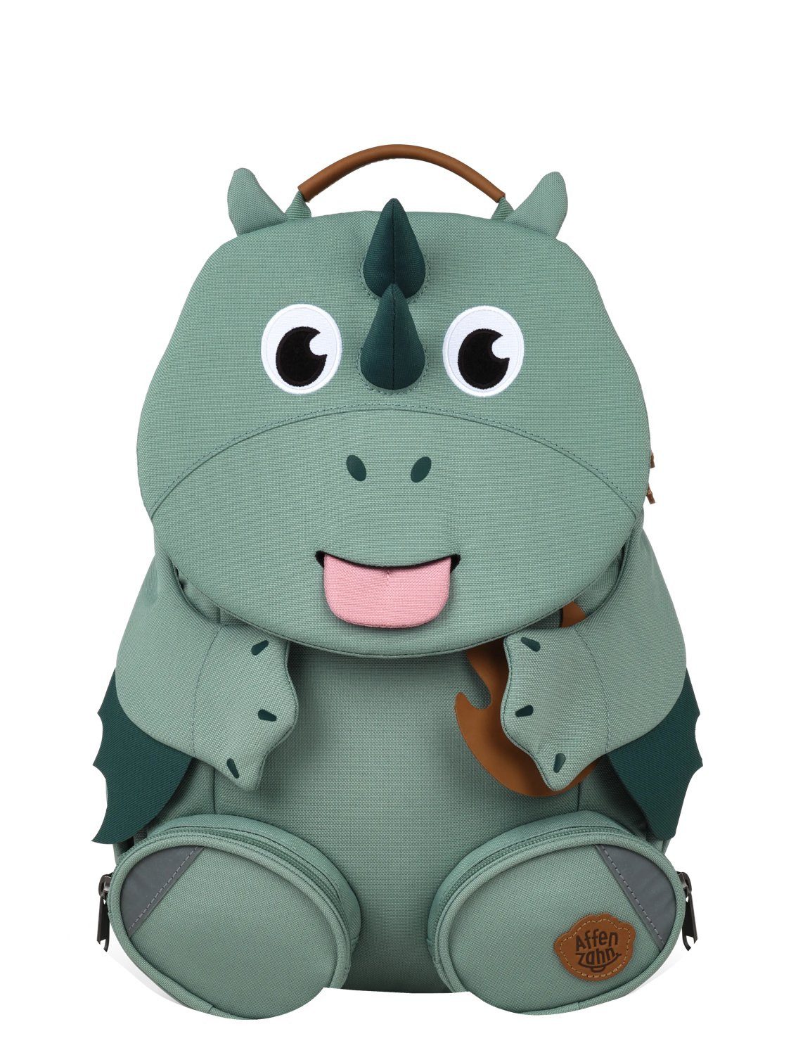 Affenzahn Kinderrucksack Großer Freund, mit personalisierbarer Ziehzunge