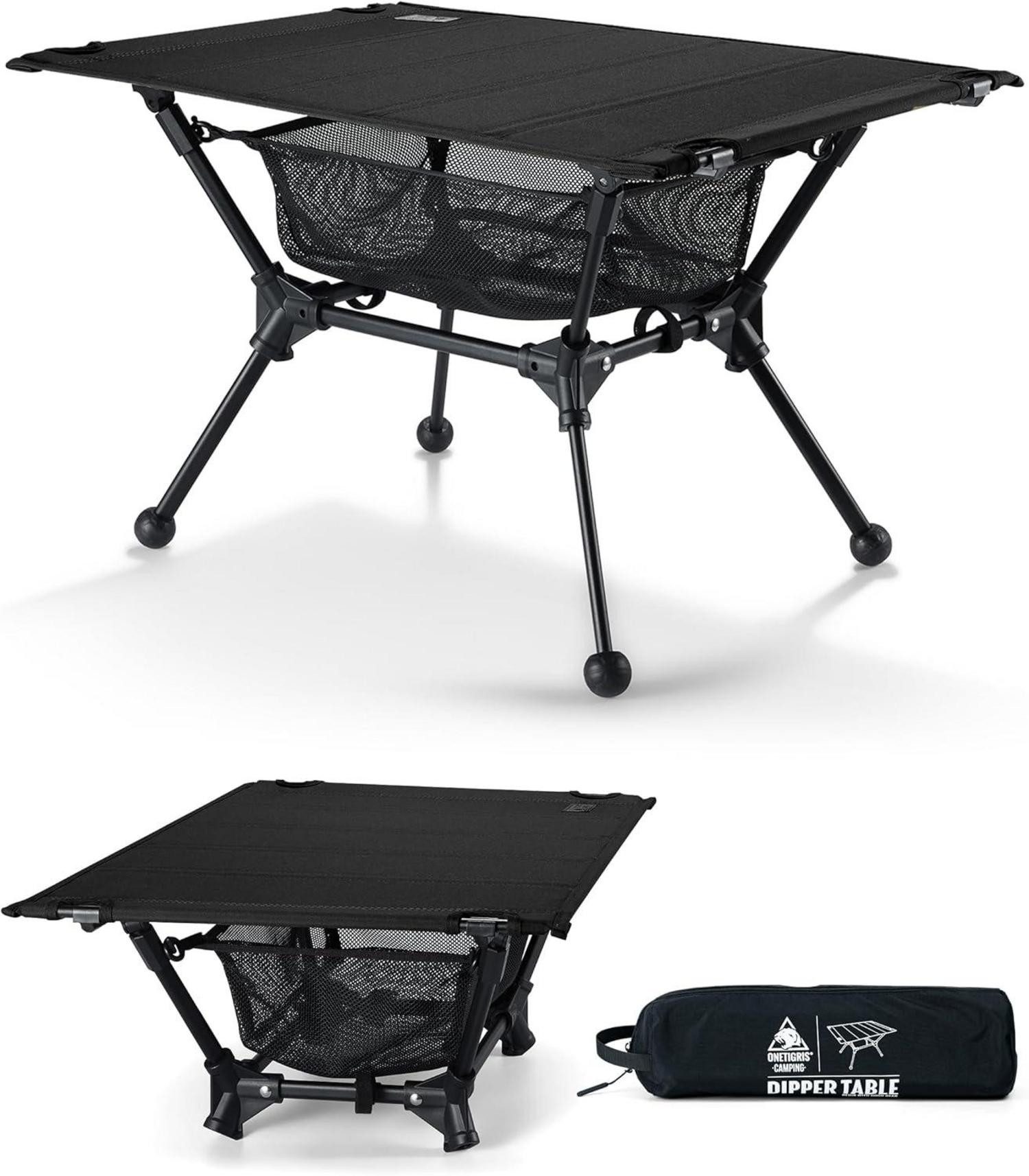 Campingtisch Faltbarer Campingtisch mit Tragetasche, kleiner Klapptisch für