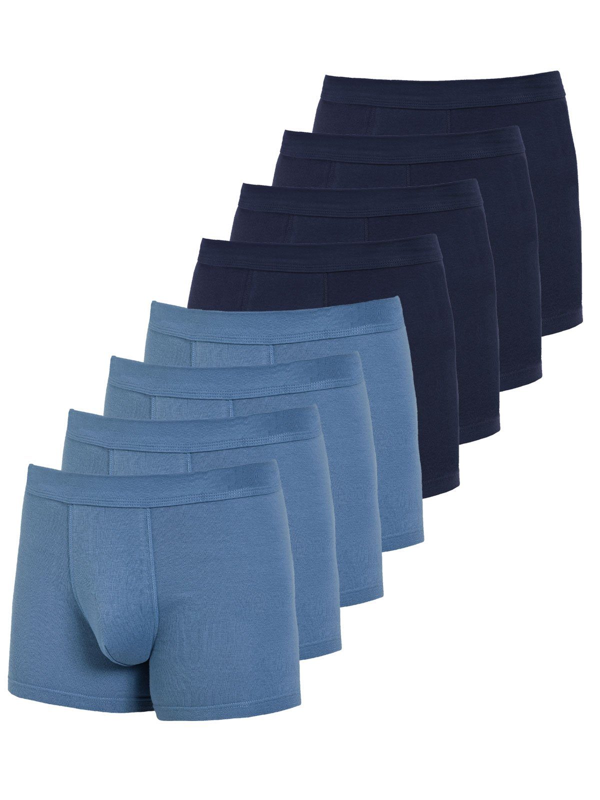 KUMPF Retro Pants 8er Sparpack Herren Pants Bio Cotton (Spar-Set, 8-St) - navy atlantis
