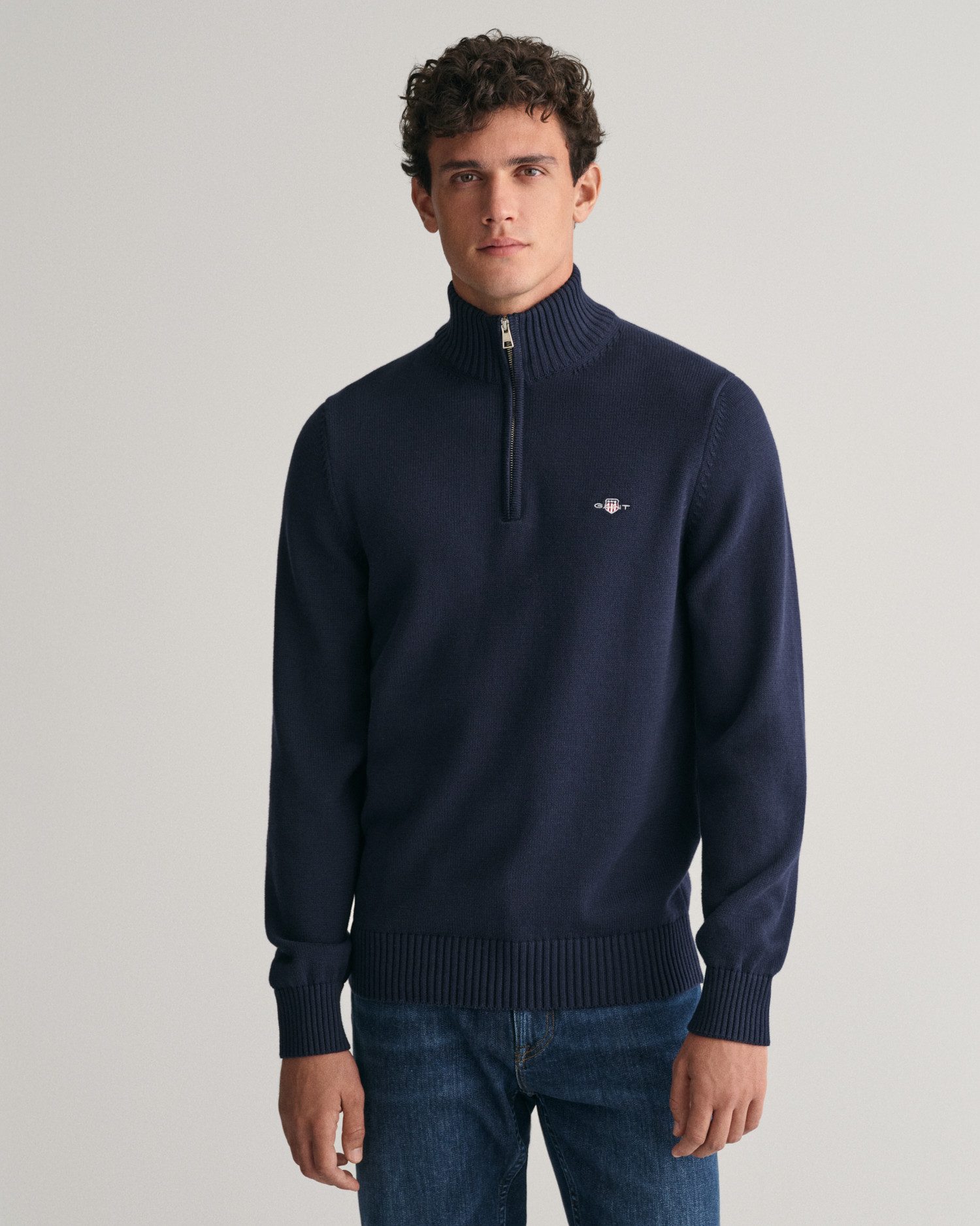 Gant Troyer CASUAL COTTON HALF ZIP günstig online kaufen