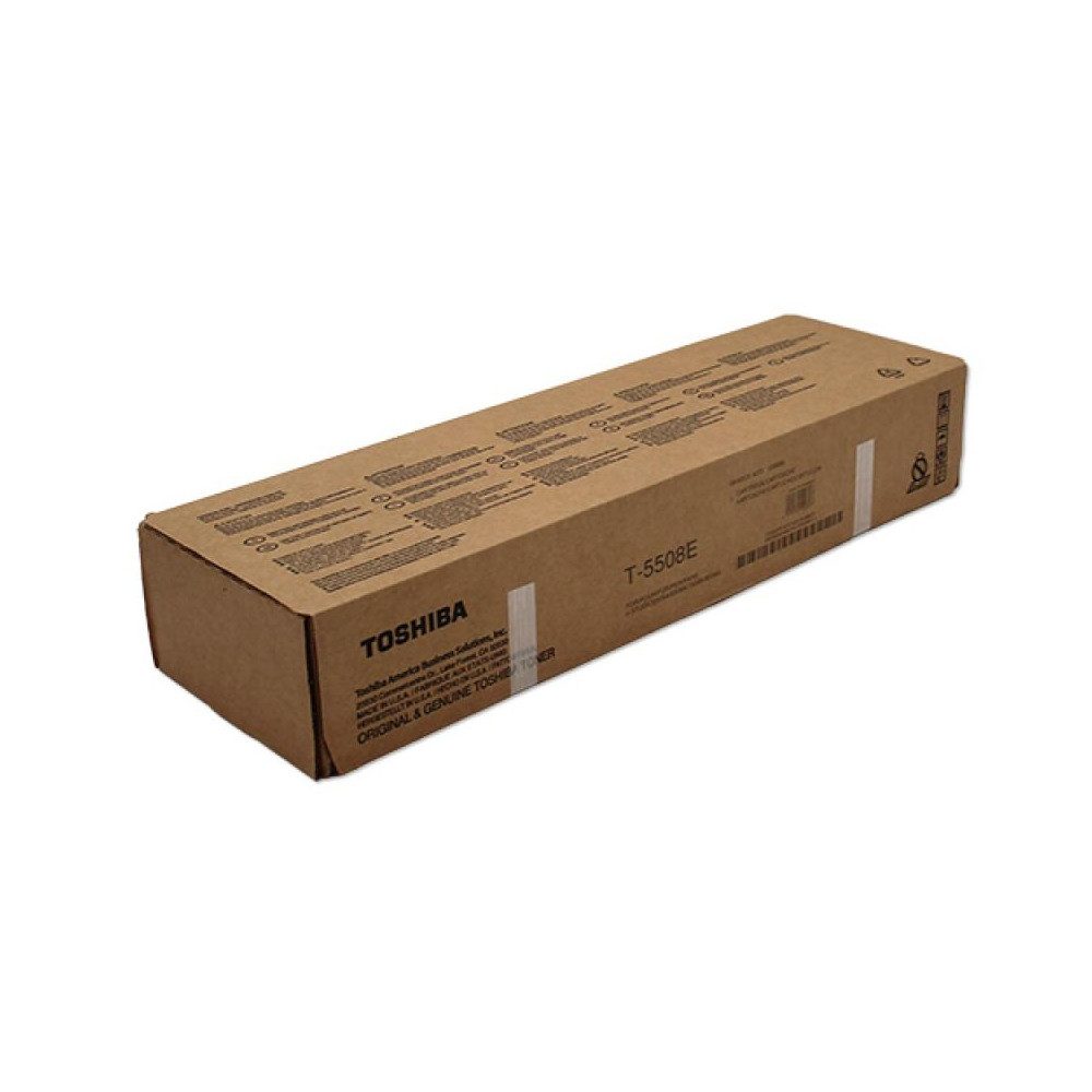 Toshiba Tonerpatrone Toshiba Toner T-5508 Schwarz für e-STUDIO Drucker., (Toner, Original Toshiba Tonerpatrone für e-STUDIO 5508A, 6508A), Original Toshiba Tonerpatrone für e-STUDIO 5508A, 6508A
