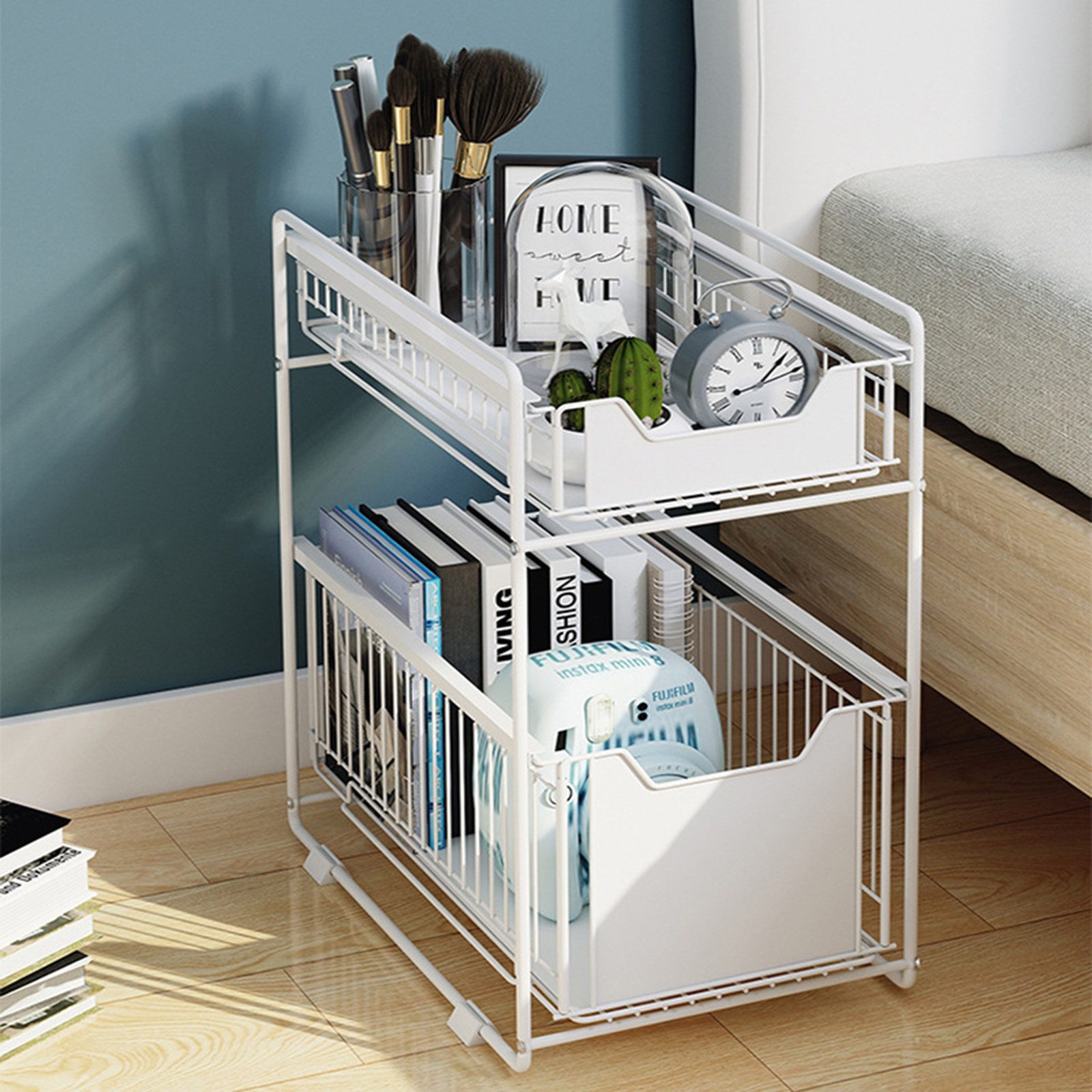 GarveeMore Küchenorganizer-Set Ausziehbarer Schrank Organizer Schiebeschubl günstig online kaufen