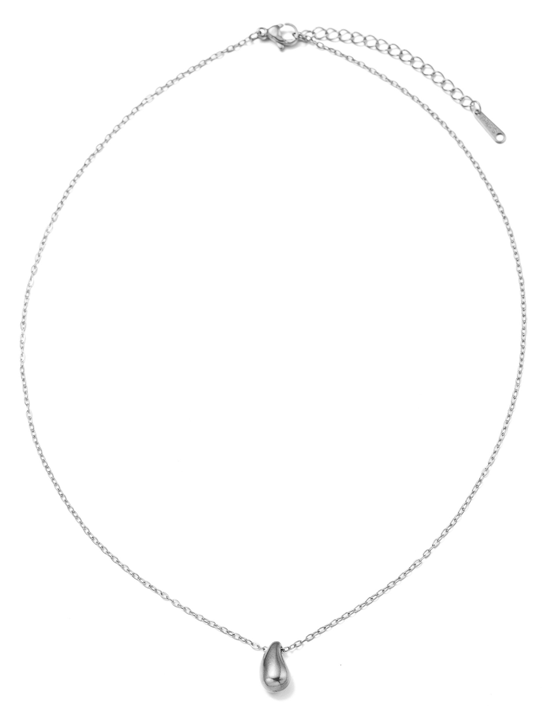 Aniston JEWELRY & WATCHES Kette mit Anhänger Schmuck Geschenk Edelstahl Halsschmuck Halskette Tropfen, Made in Germany