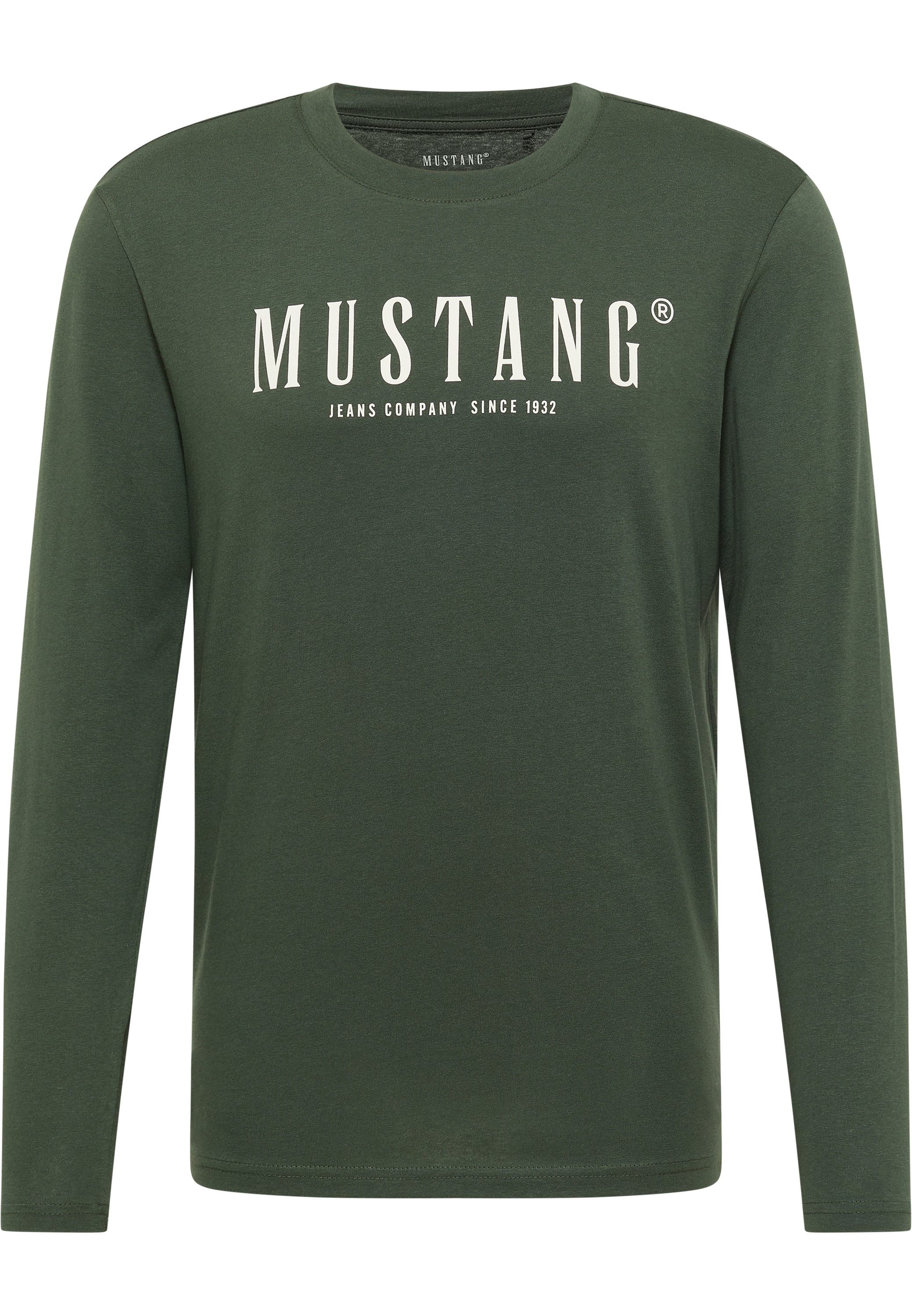 MUSTANG Langarmshirt Herren Style Asheville günstig online kaufen