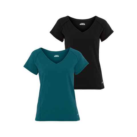 FAYN SPORTS Funktionsshirt Double Pack Essential (Packung, 2-tlg., 2er-Pack)