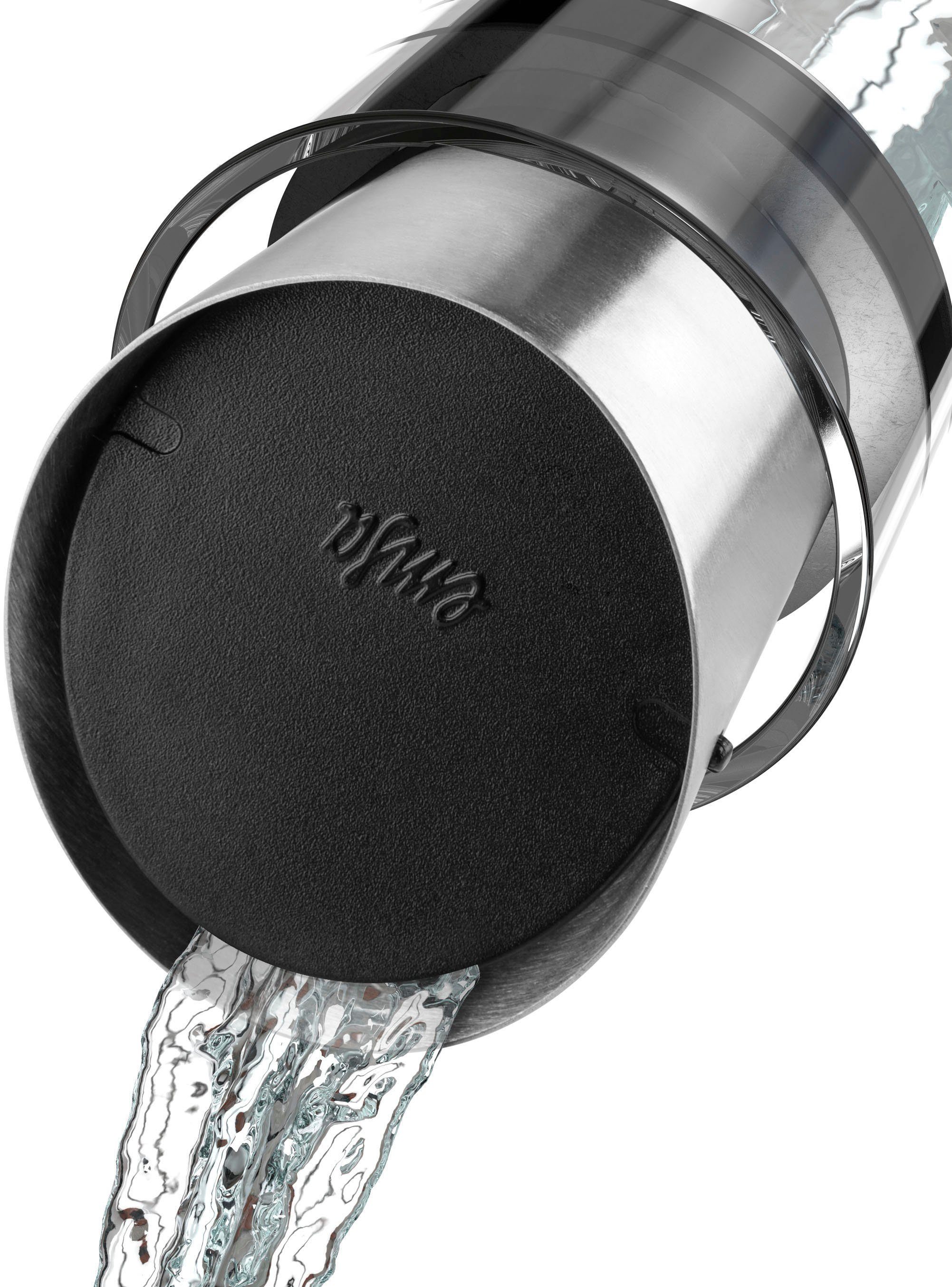 Emsa Karaffe FLOW Slim, mit integriertem Kühlpad hält Getränke bis zu 4 Stunden kühl