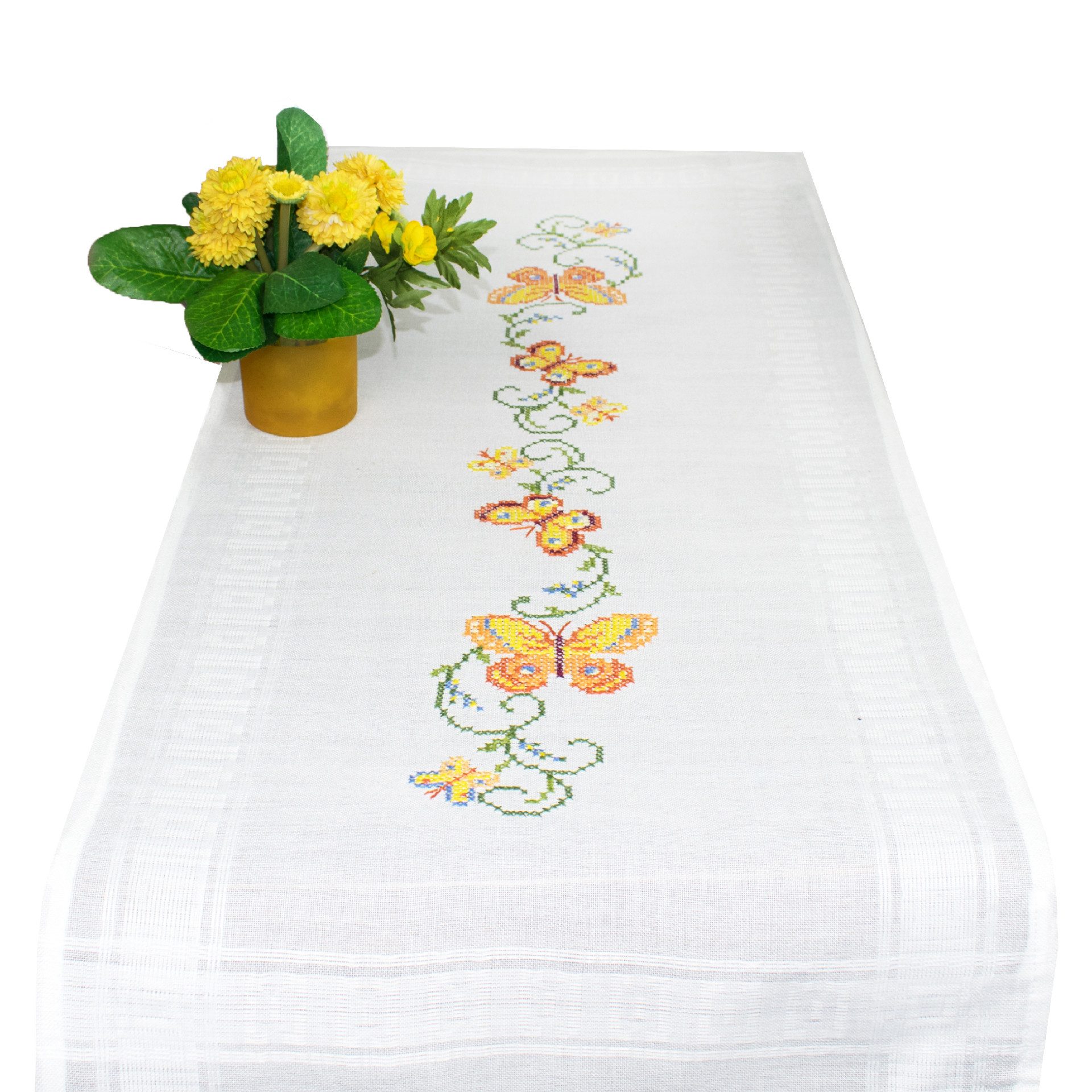 Delindo Lifestyle Kreativset Handarbeits-Tischläufer - Sticken günstig online kaufen