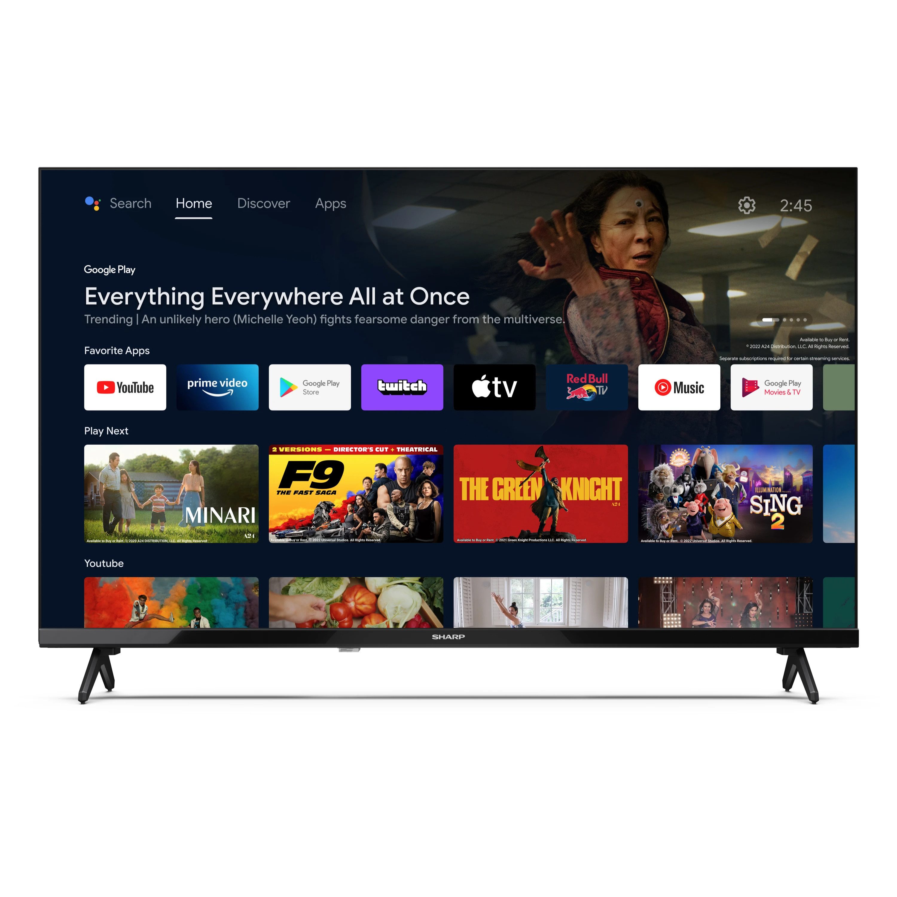 Sharp 32FH2EA LED-Fernseher  ! RABATT: 53.42%