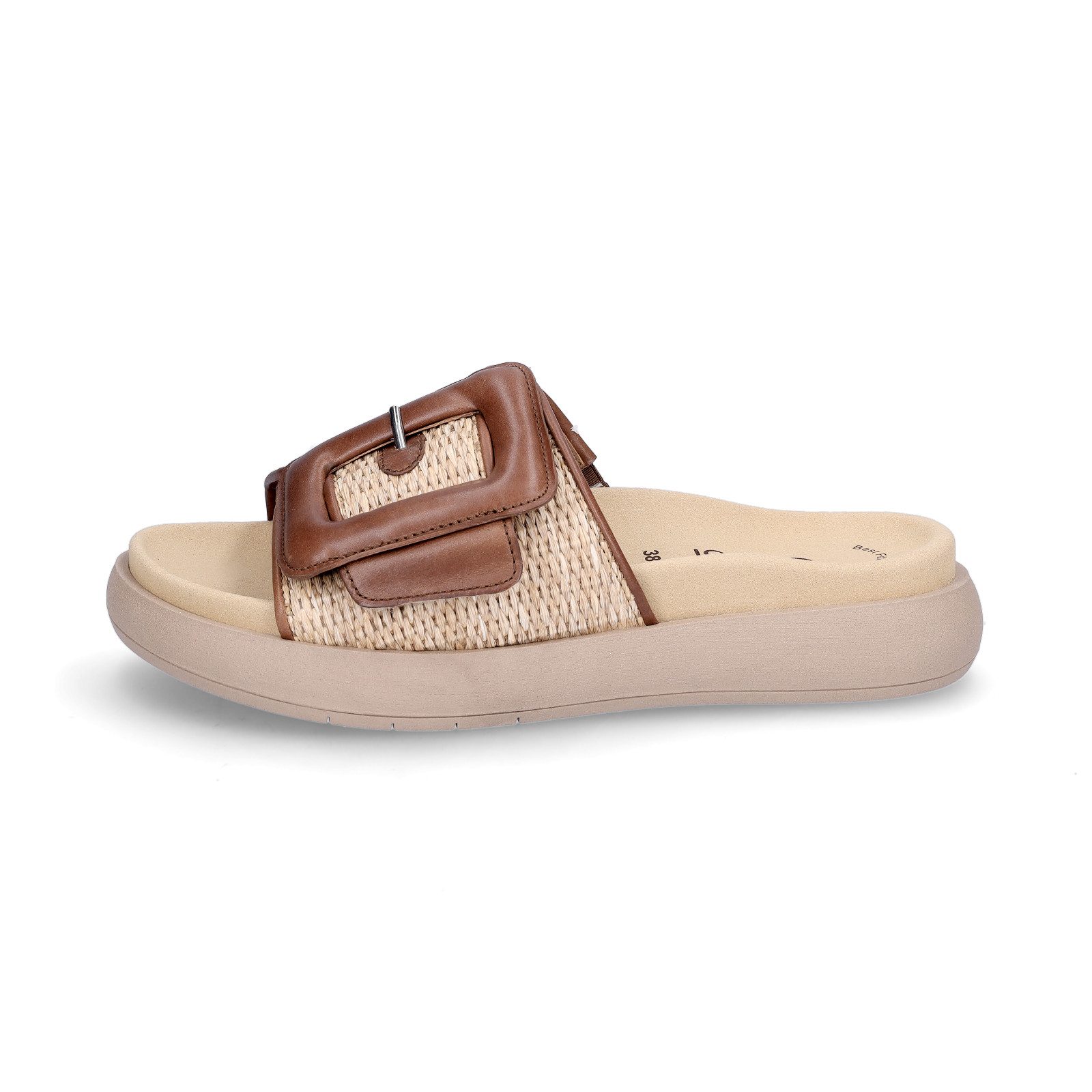 Gabor Gabor Damen Pantolette cognac caramel Pantolette günstig online kaufen