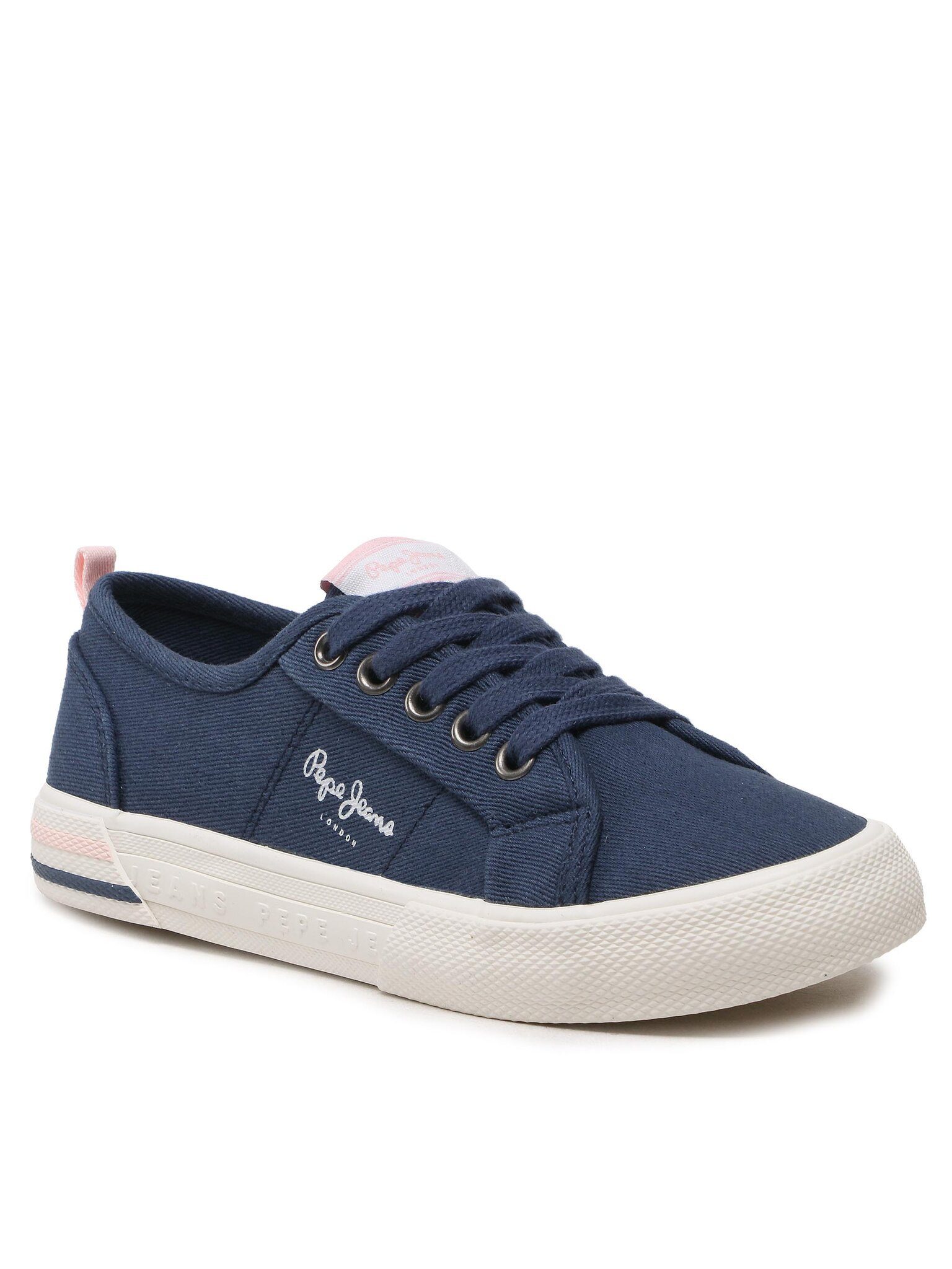 Pepe Jeans Sneakers aus Stoff Brady Basic G PGS30561 Navy 595 Sneaker