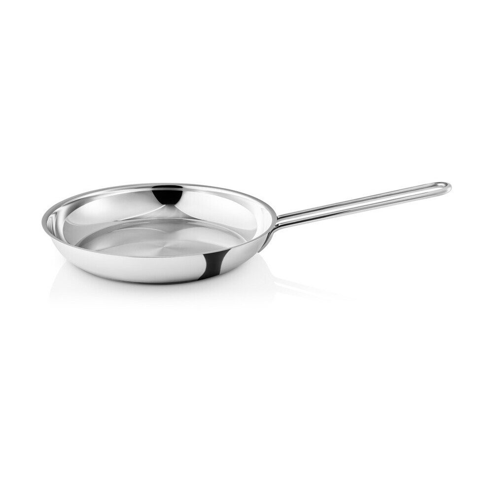 Eva Solo Bratpfanne Bratpfanne 28 cm Stainless Steel, Edelstahl mit Aluminiumkern, spülmaschinenfest