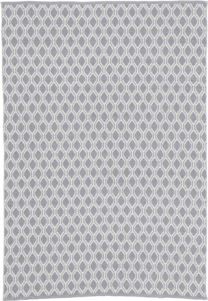 Teppich Frida 204, carpetfine, rechteckig, Höhe: 7 mm, Wendeteppich, 100% recyceltem  Material (PET), Flachgewebe, Sisal Optik
