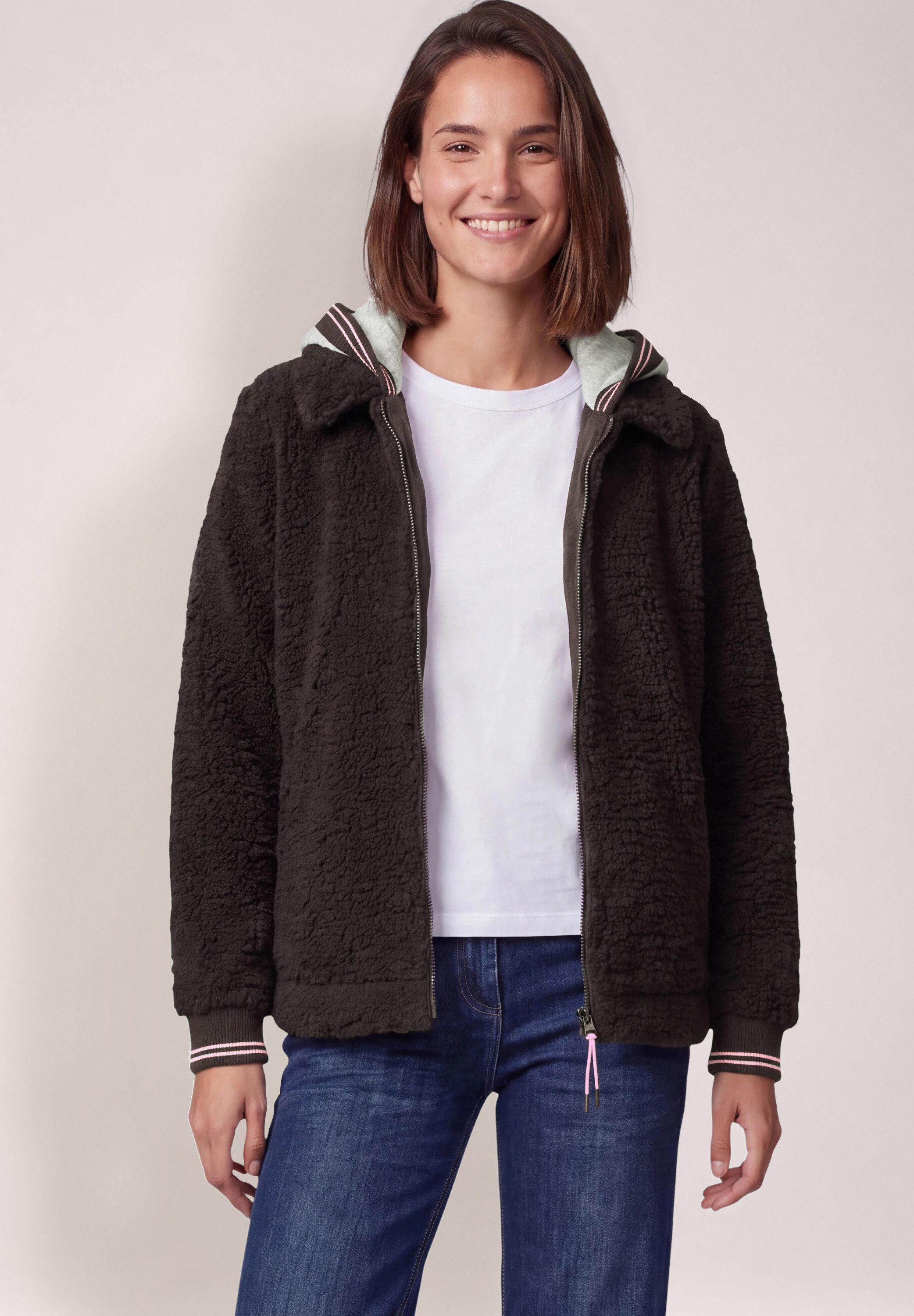 CECIL Kurzjacke mit Kapuze