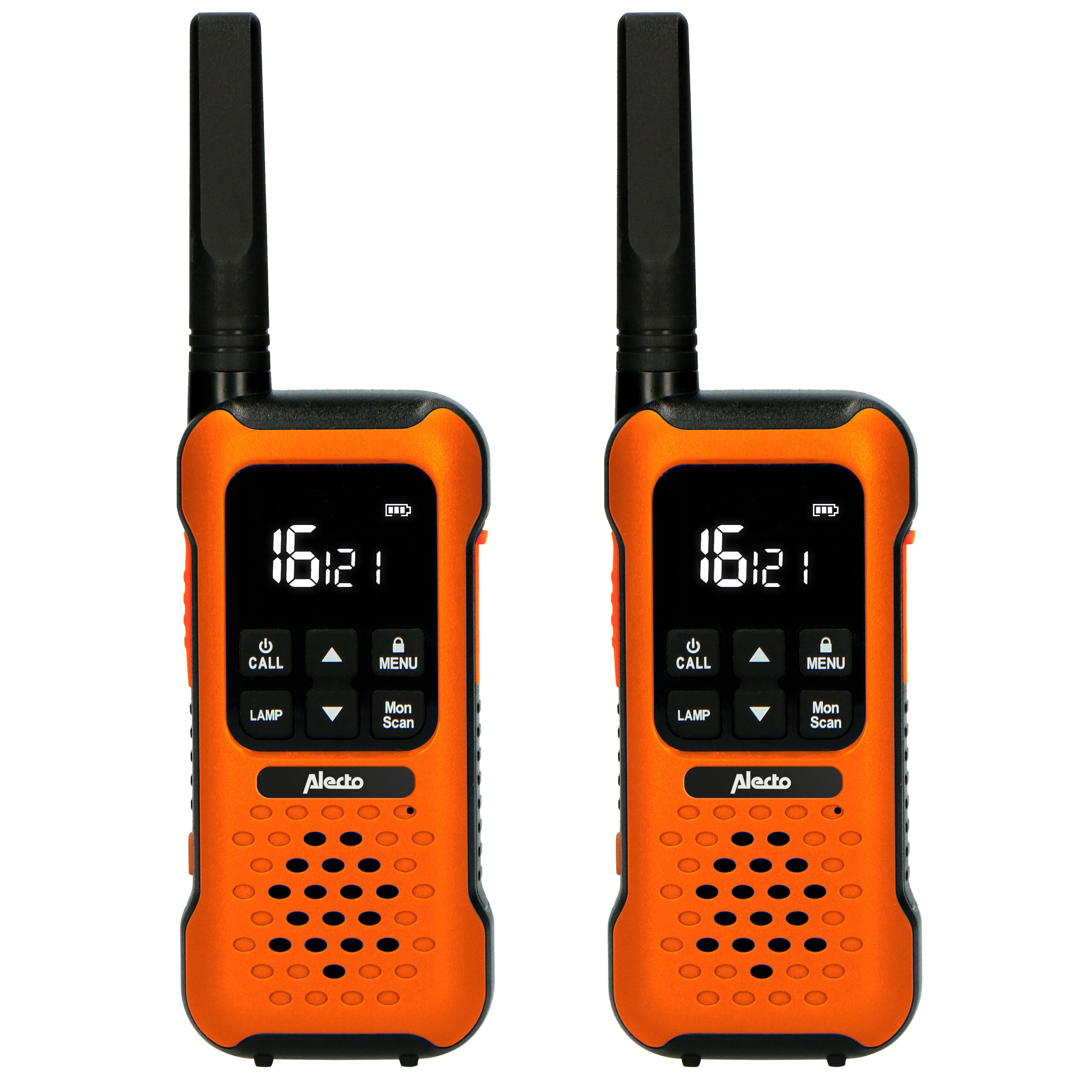 Alecto Walkie Talkie FR300OE, (1-St., Robustes Funkgerät, Reichweite von bis zu 10 Kilometern)