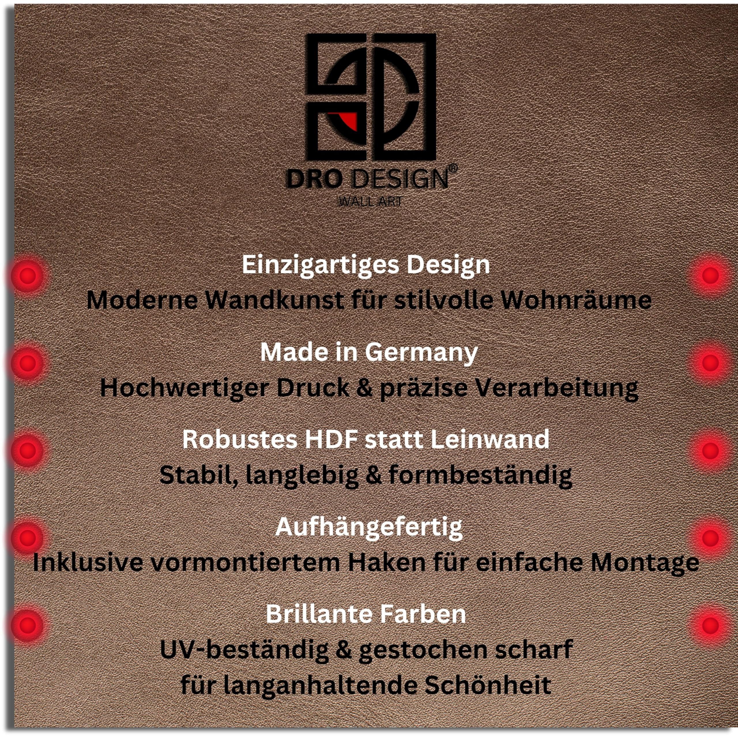 DARO Design Wandbild Hunde Pop Art Wandbilder Wand Deko Bilder Modern Leinwandbild, (Malteser - Bild klein Wohnzimmer Schlafzimmer Büro Flur Esszimmer Einteilig – Bild 5 von 5