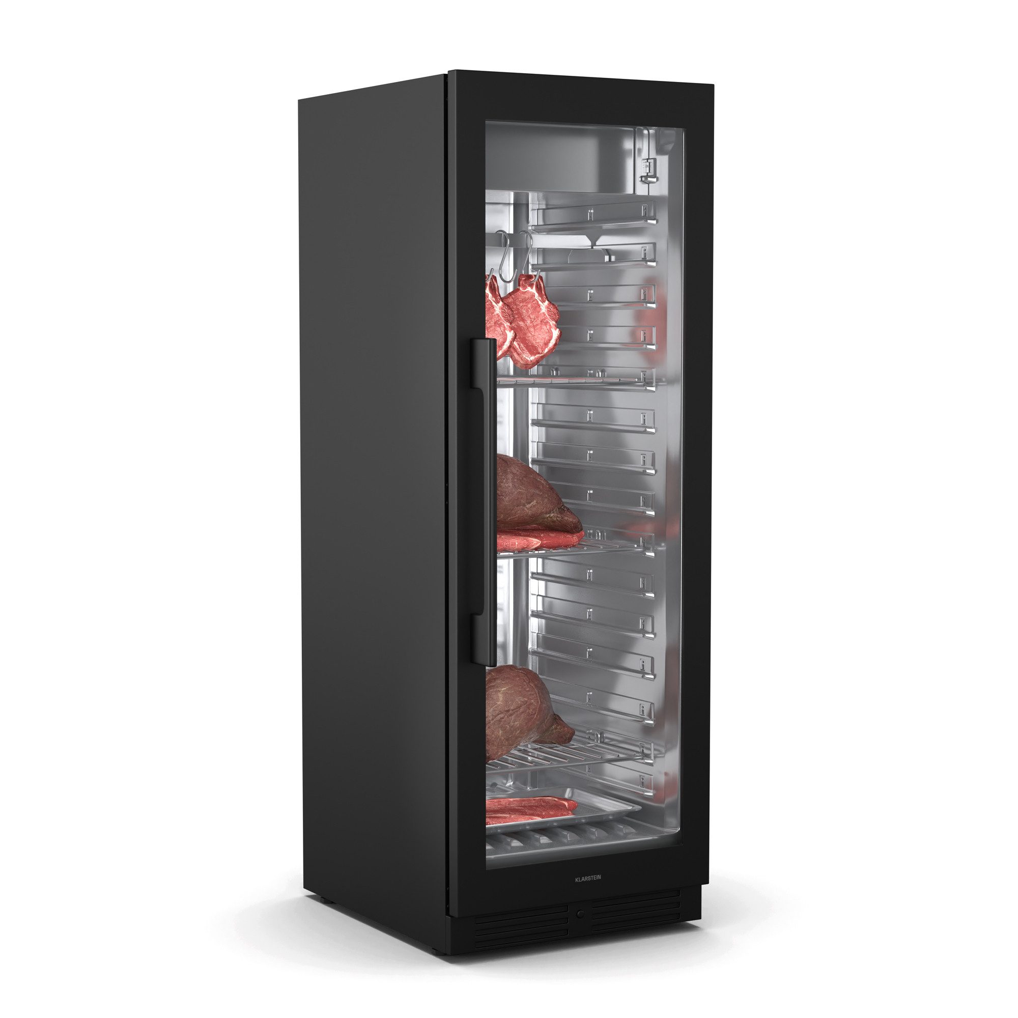 Klarstein Reifeschrank Steakhouse 352, 352 l, Elektrische Fleischkühlschrank LED Touch Kühlen 352 L