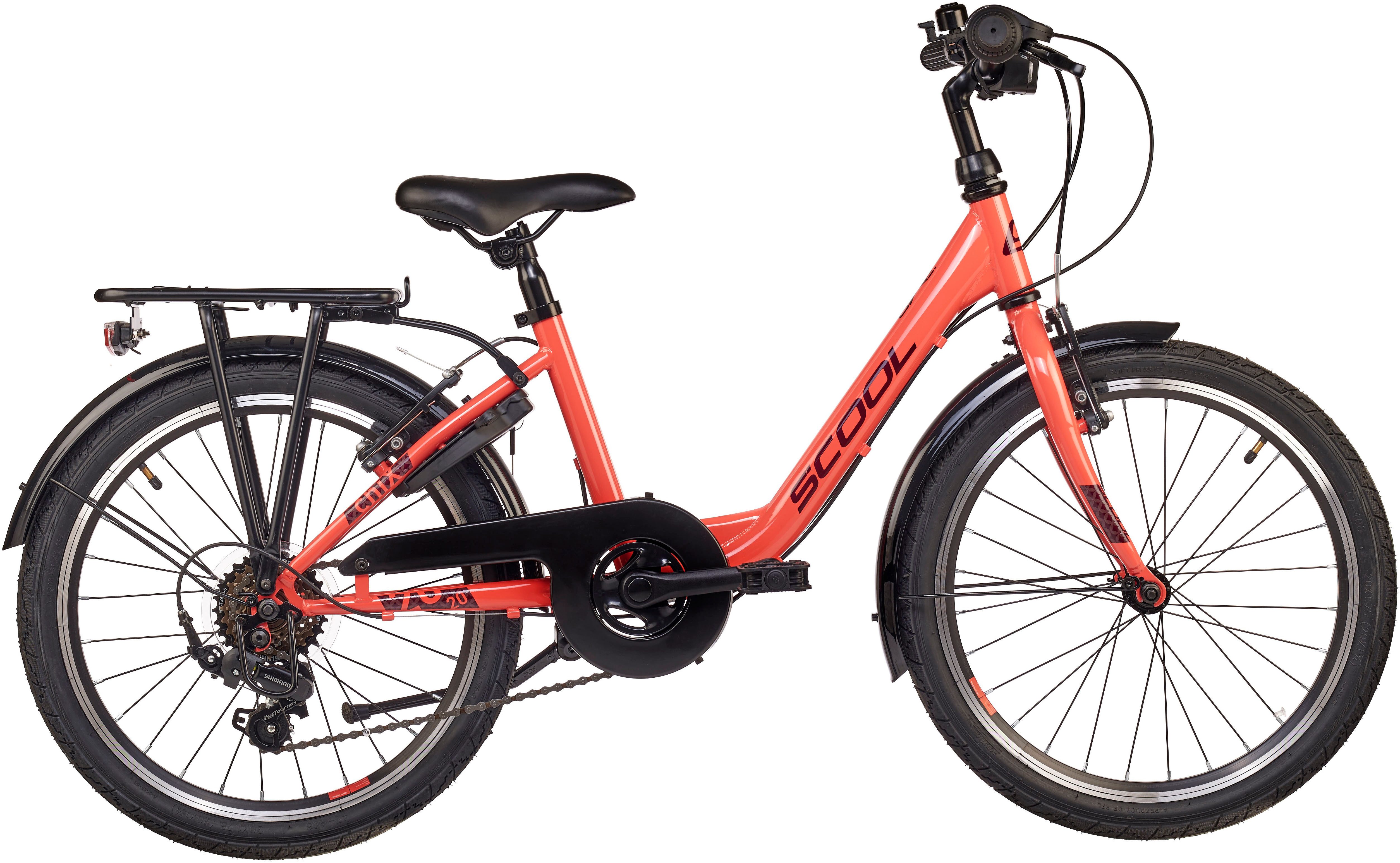 S’COOL Kinderfahrrad S'COOL chiX, 6 Gang Shimano, Kettenschaltung