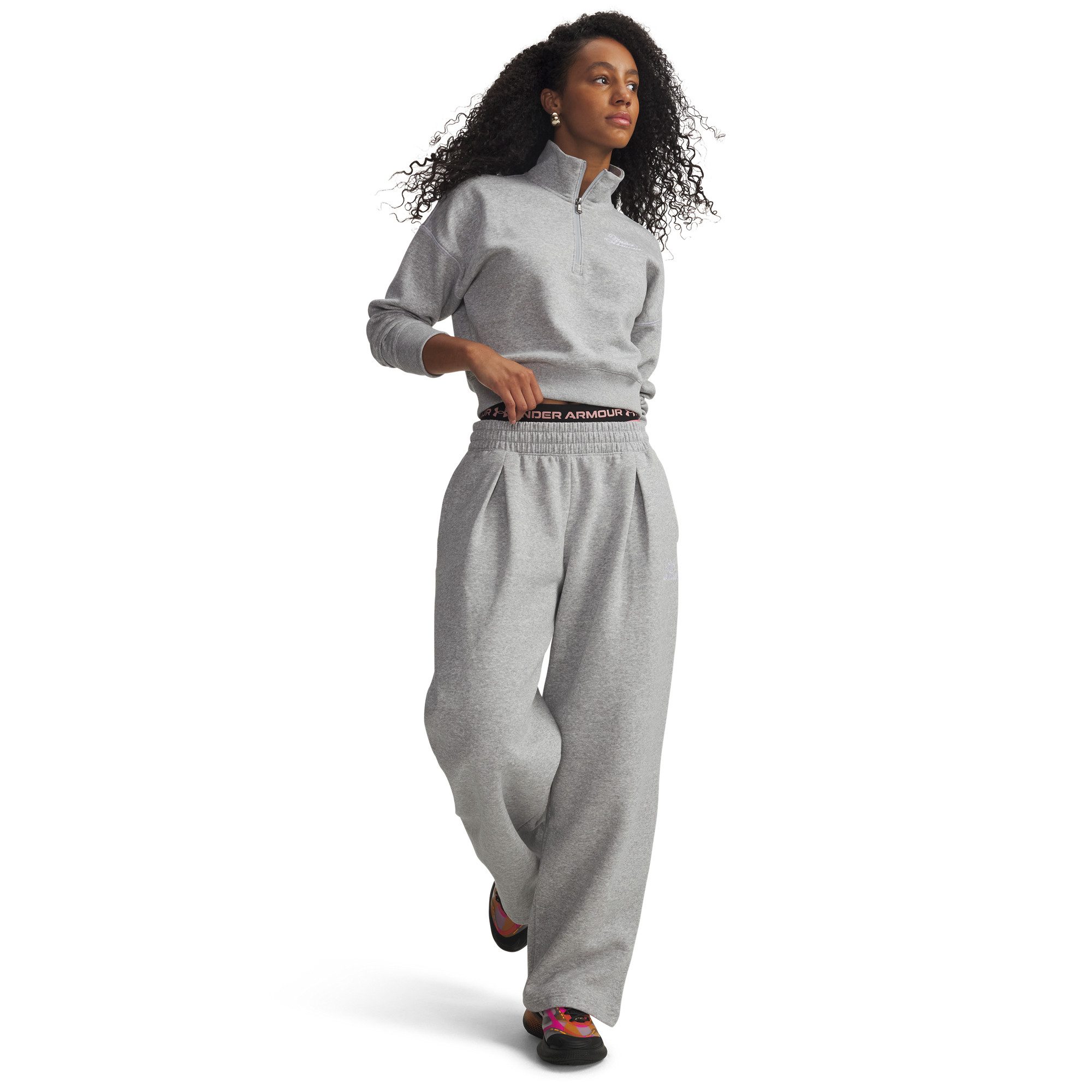 Under Armour® Trainingshose Under Armour Damen Trainingshose Rival Fleece Script 6012293