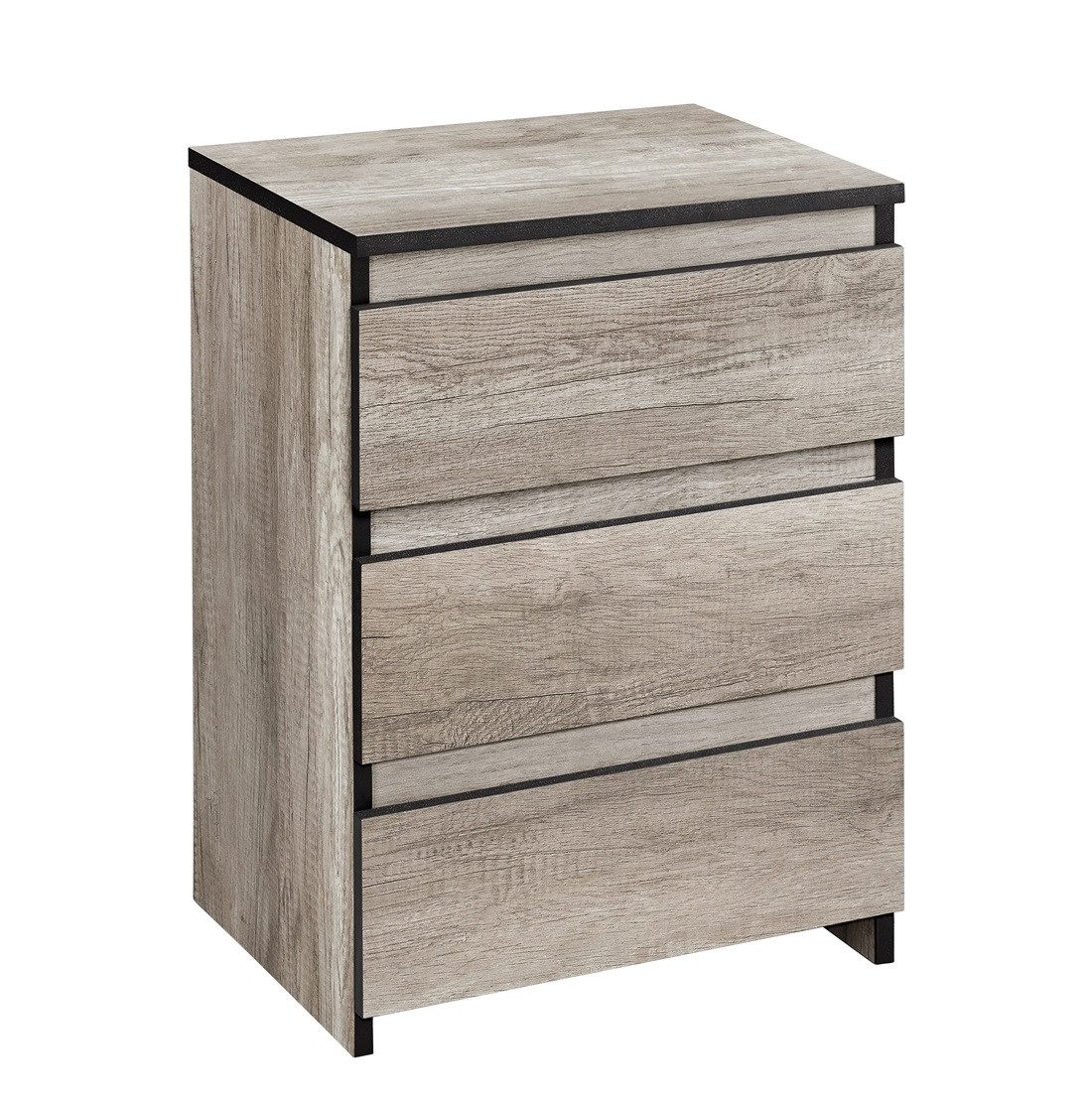 Yaheetech Nachttisch mit 3 Schubladen Nachtschrank (1-St), Nachtkommode Nac günstig online kaufen
