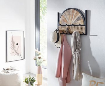 KADIMA DESIGN Wandgarderobe Garderobe aus Mango Massivholz, Funktional & Stilvoll