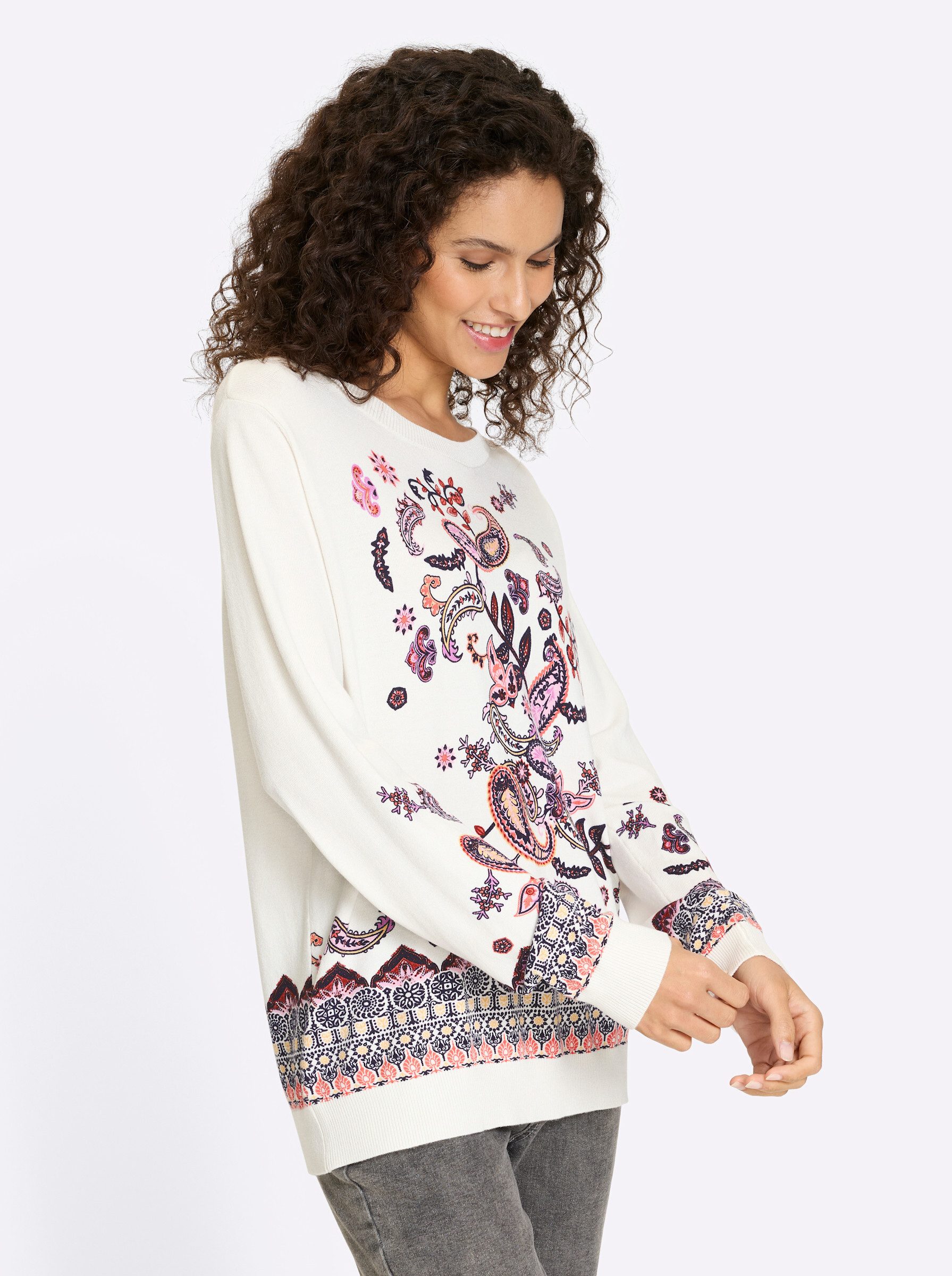 heine Strickpullover Feinstrickpullover .