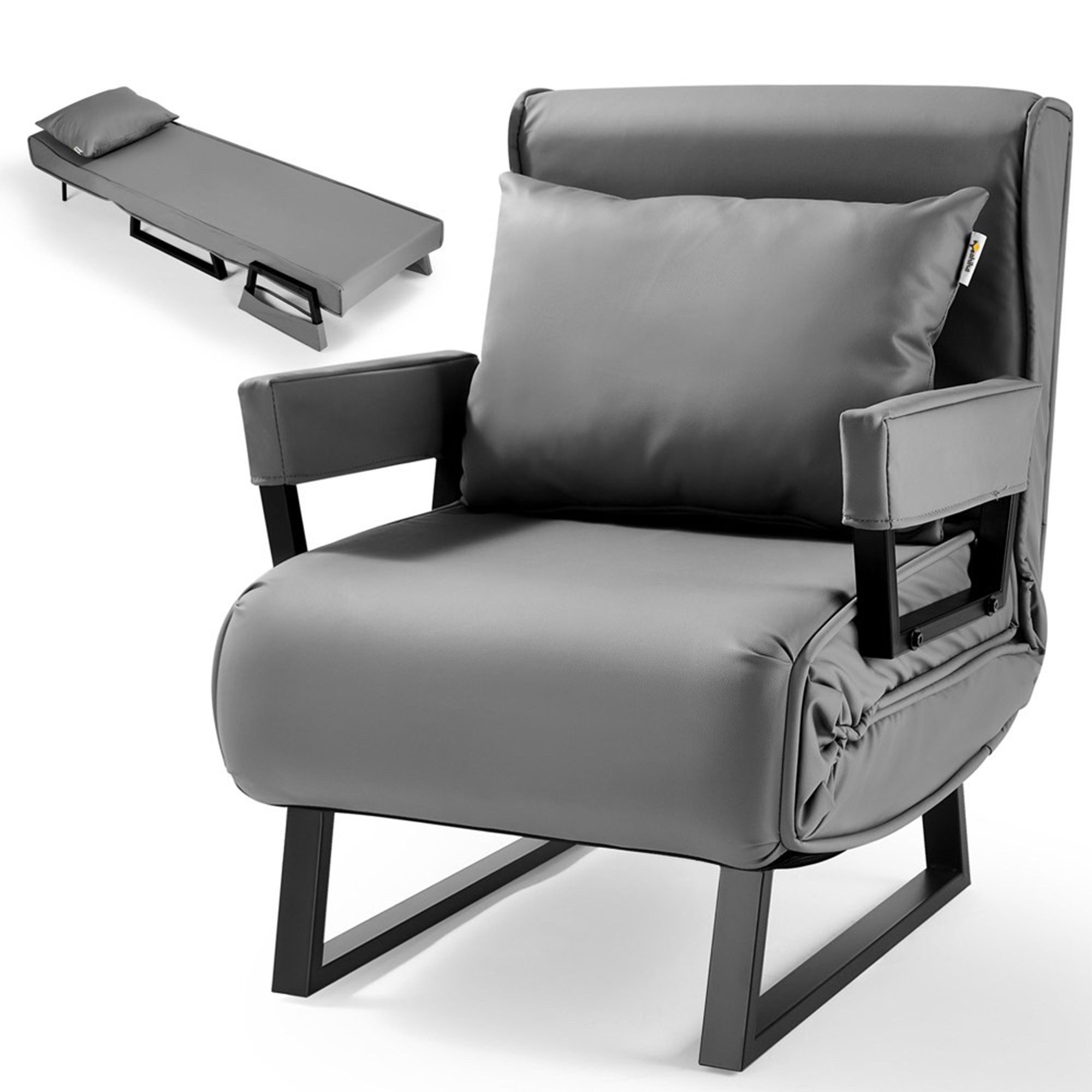 Makika Relaxliege Schlafsessel Schlafsofa Rio Kunstleder günstig online kaufen