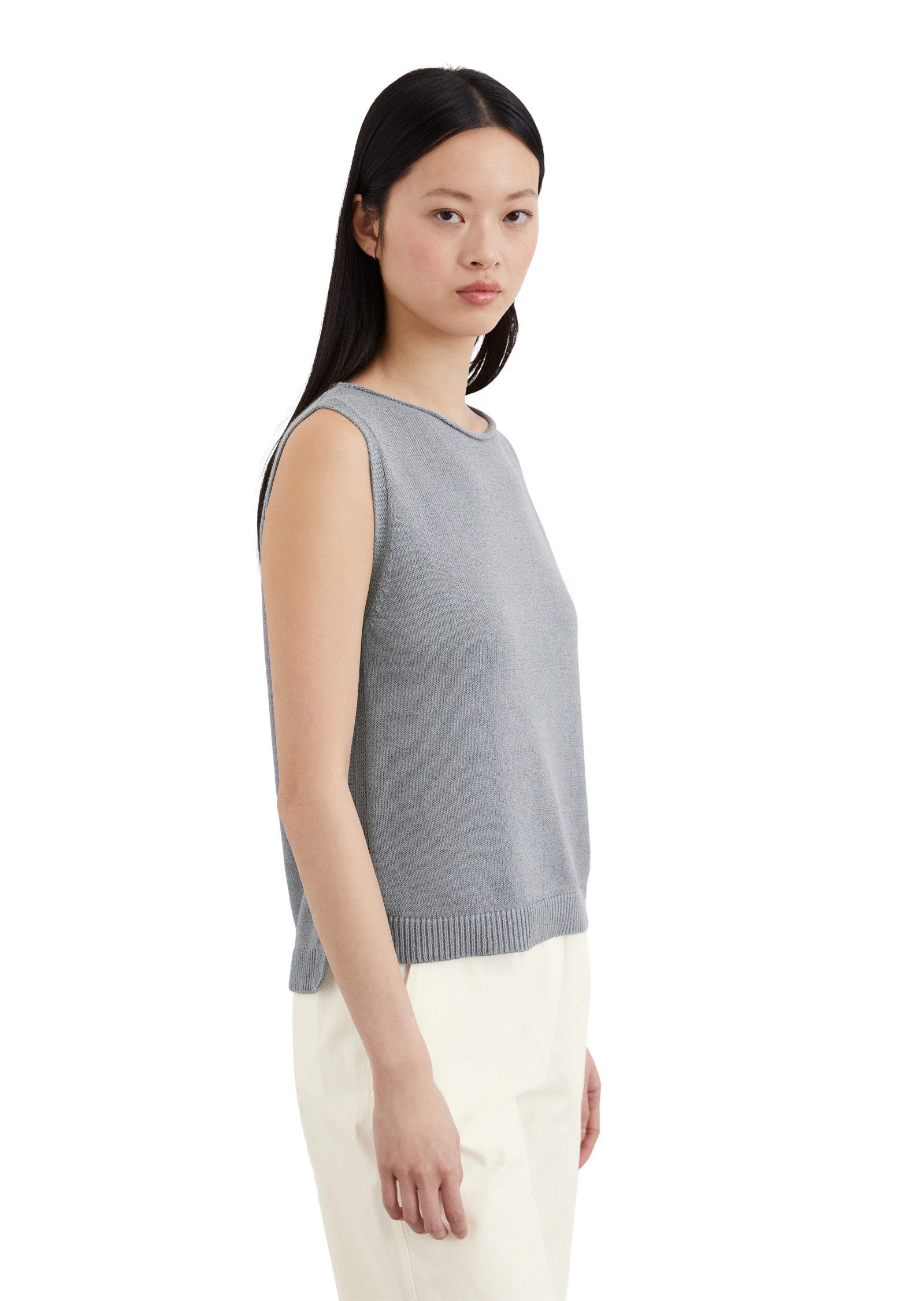 Marc O'Polo Strickpullover aus Leinen-Mix günstig online kaufen