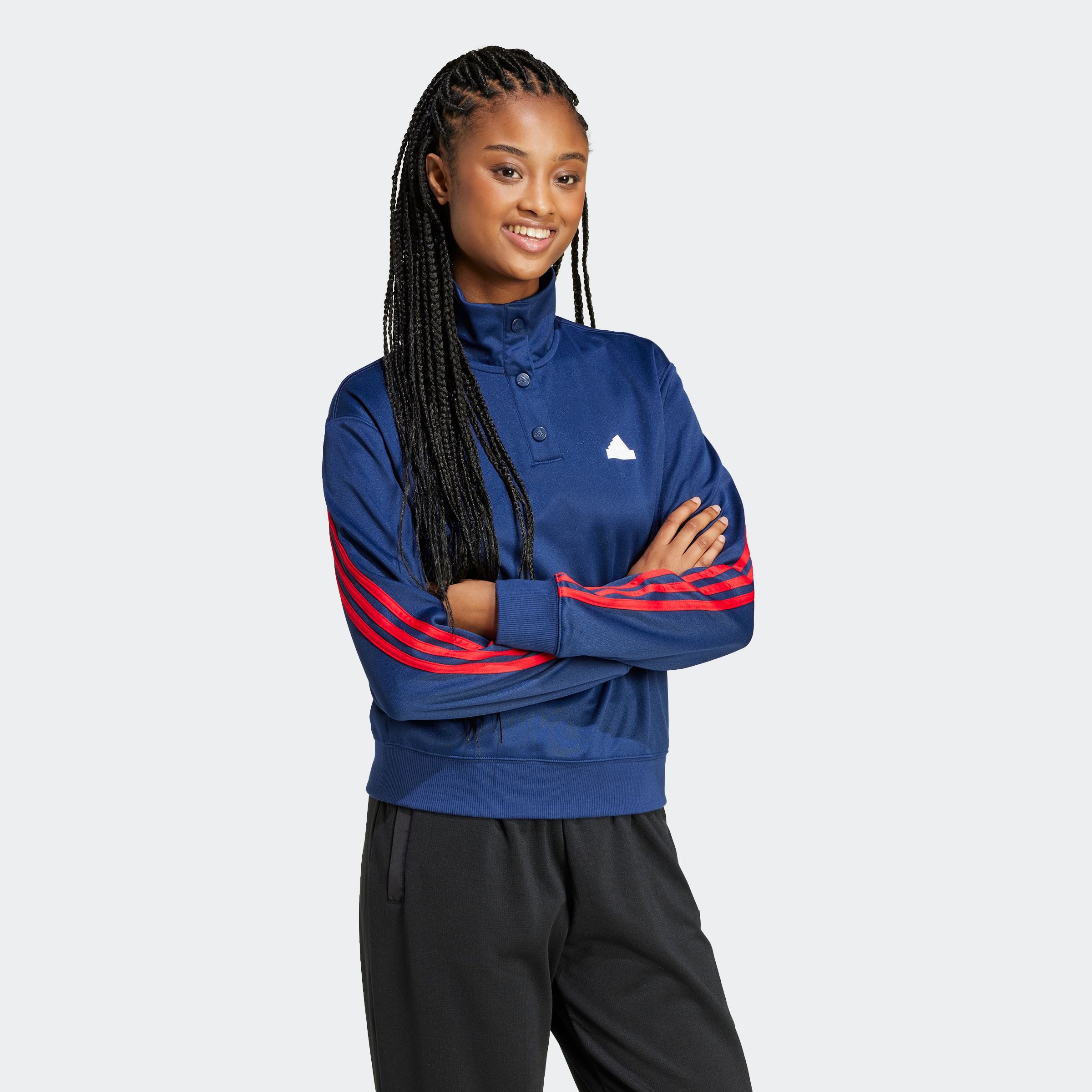 adidas Sportswear Sweatjacke W ICONIC 3S TT (1-tlg) günstig online kaufen