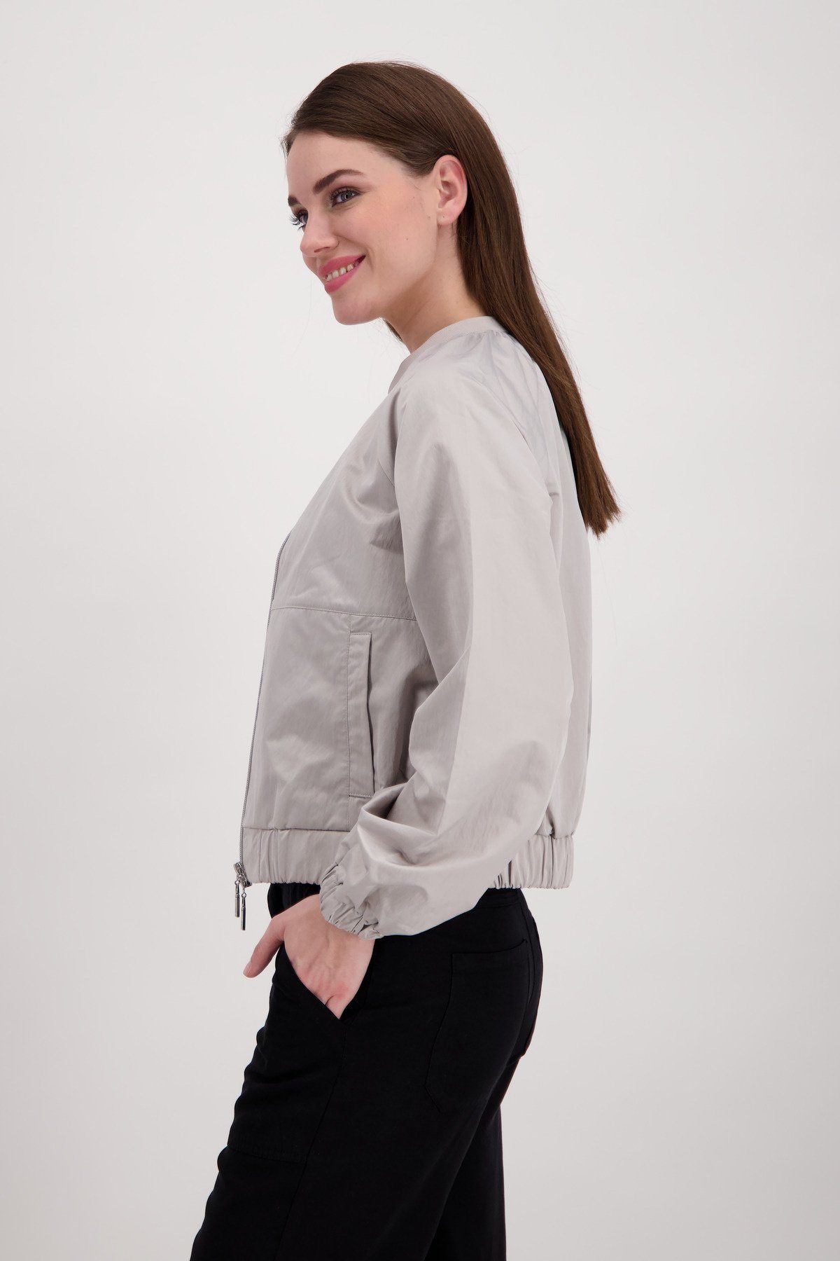 Monari Windbreaker Jacke aus Nylon Stoff günstig online kaufen