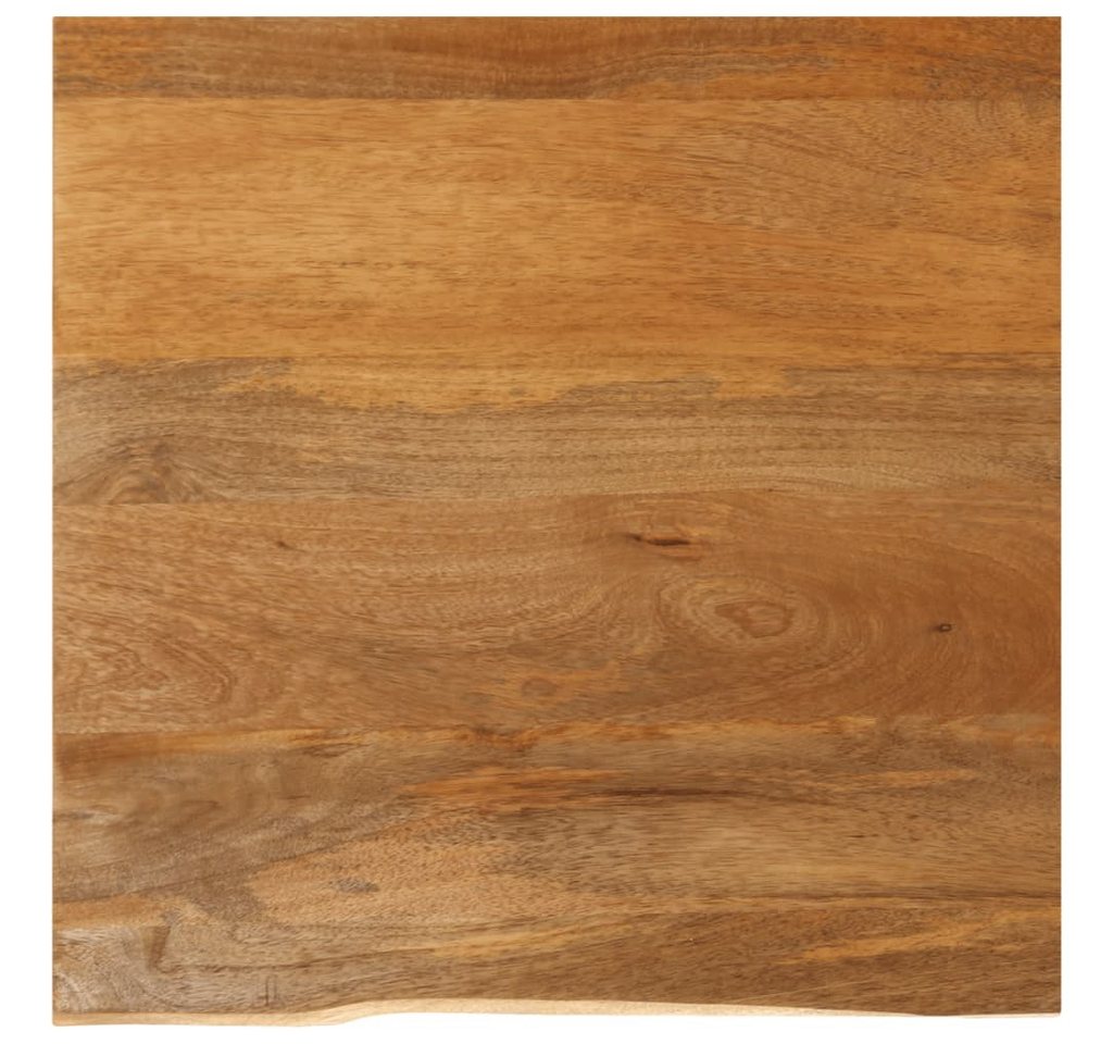 vidaXL Tischplatte Tischplatte mit Baumkante 40x40x2,5 cm Massivholz (1 St)