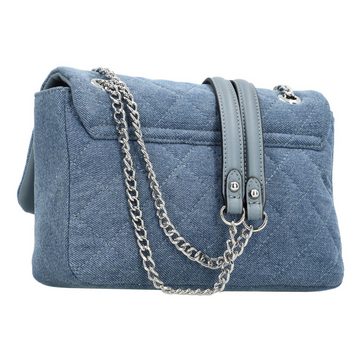 VALENTINO BAGS Schultertasche Ocarina Denim, Baumwolle