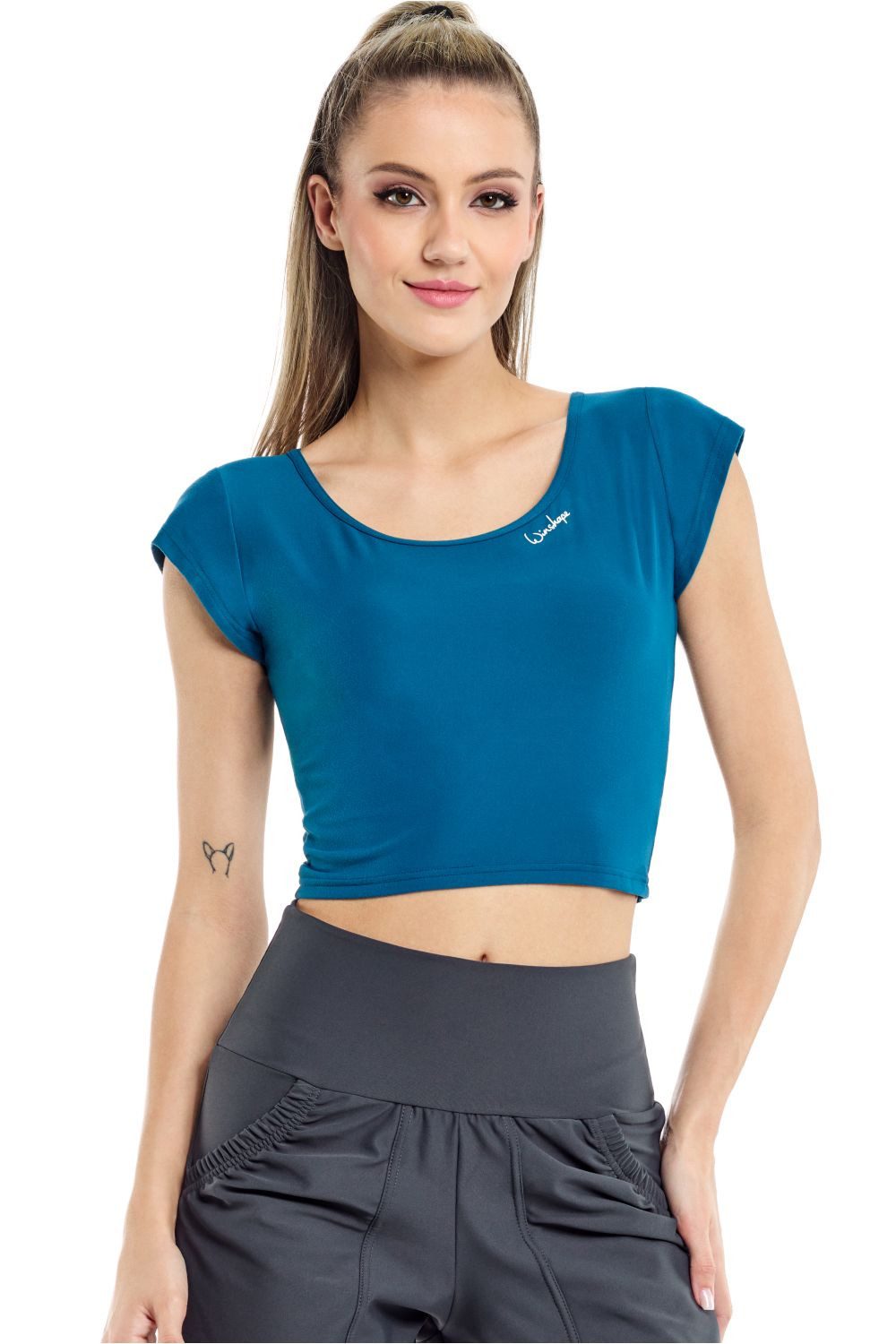 Winshape Crop-Top AET137LS Functional Light and Soft Cropped – Bild 3 von 5