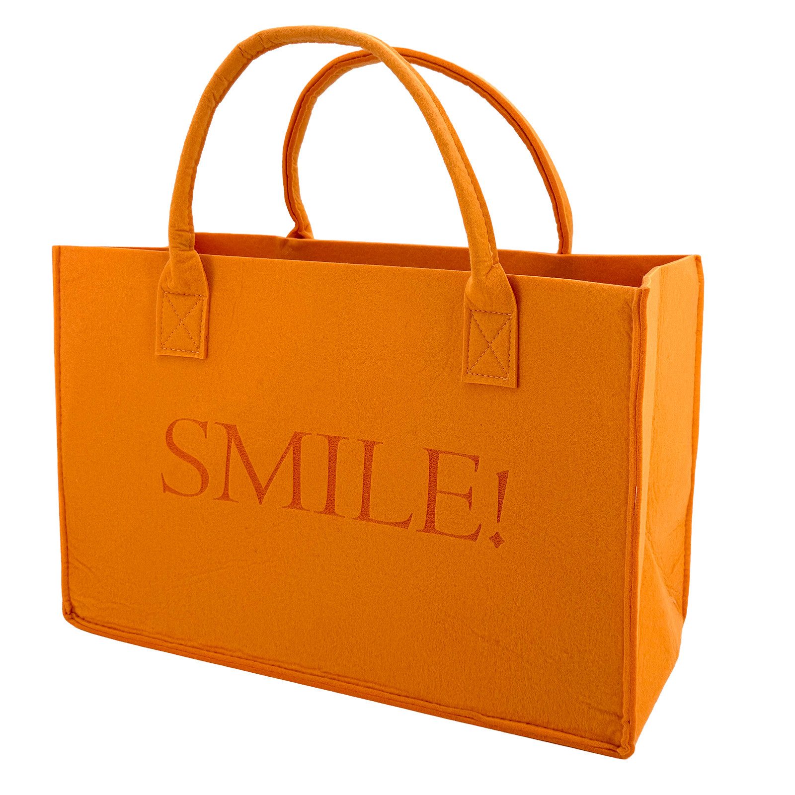 heimtexland Einkaufsshopper Universal Filztasche Einkaufstasche Filz Shopper, 24 l, Henkel Tragetasche - strapazierfähig langlebig praktisch