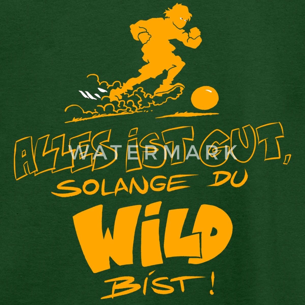 Spreadshirt T-Shirt Die Wilden Kerle Spruch Motto Kinder T-Shirt (1-tlg)