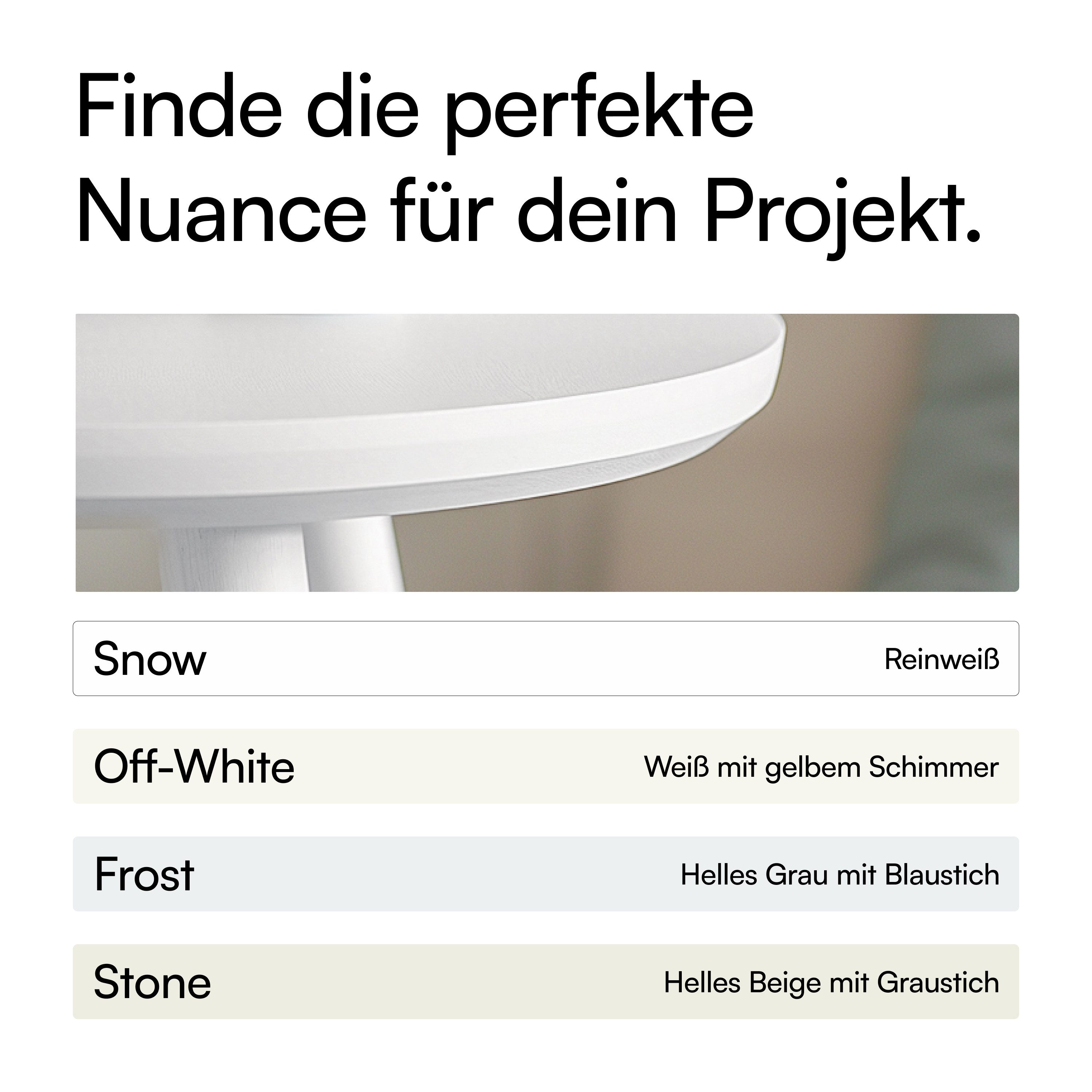 shelfmade Kreidefarbe Kreidefarbe Möbel Shabby Chic Holzlack DIY - Chalk Paint matter Look