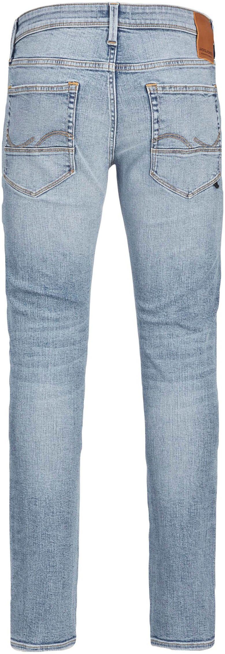 Slim-fit-Jeans Glenn Jones & Jack blue-denim