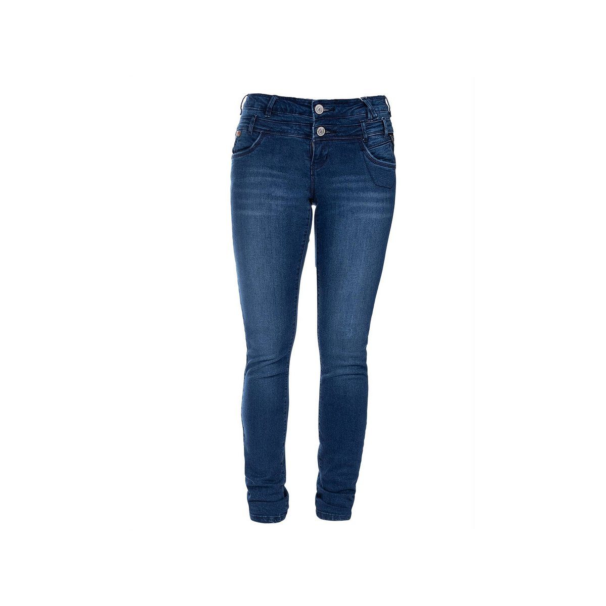 S'questo 5-Pocket-Jeans blau (1-tlg)